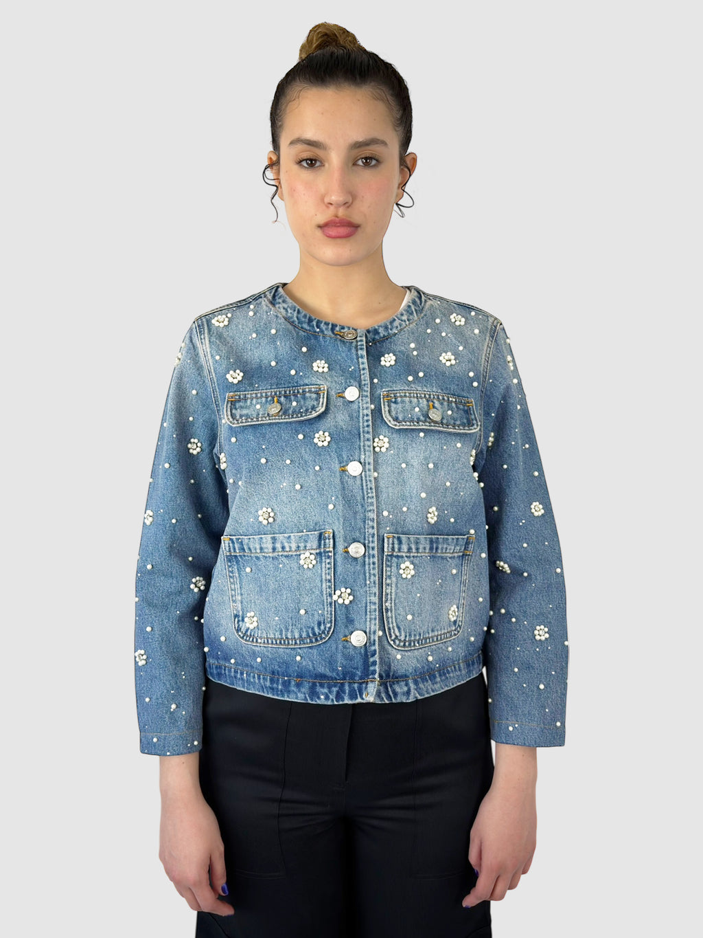 Embellished Denim Jacket
