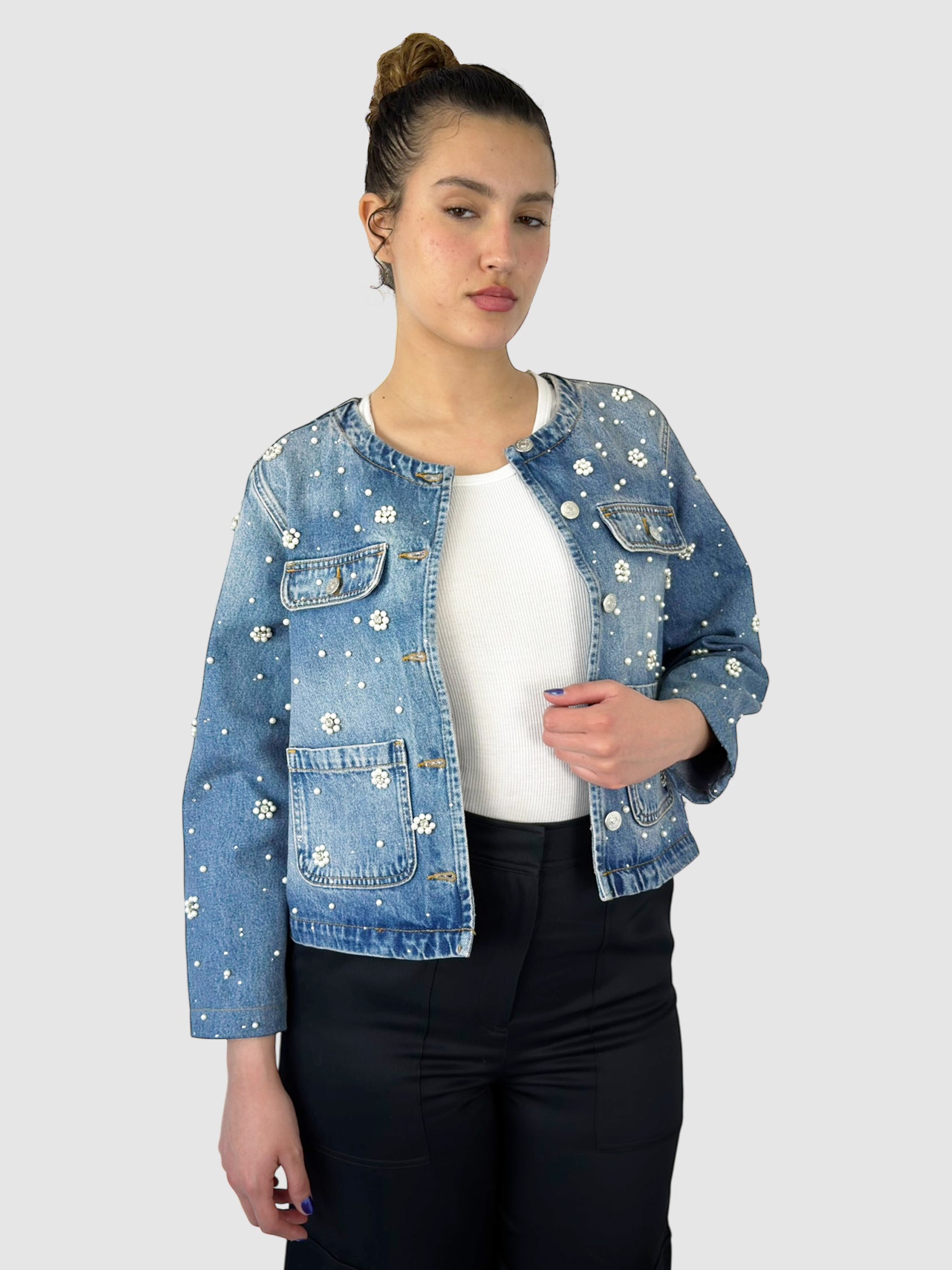 Embellished Denim Jacket