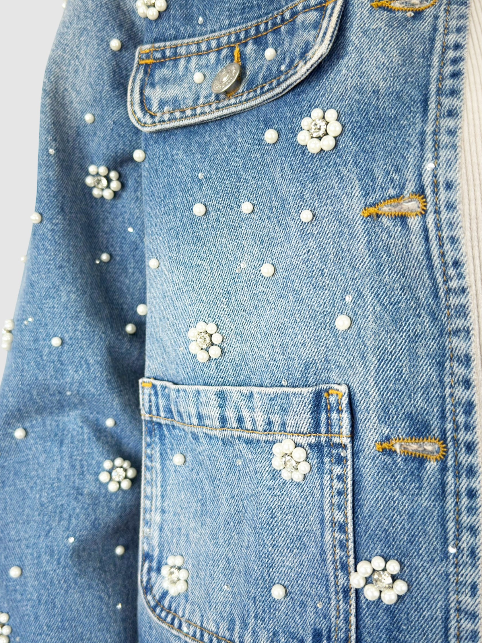 Embellished Denim Jacket