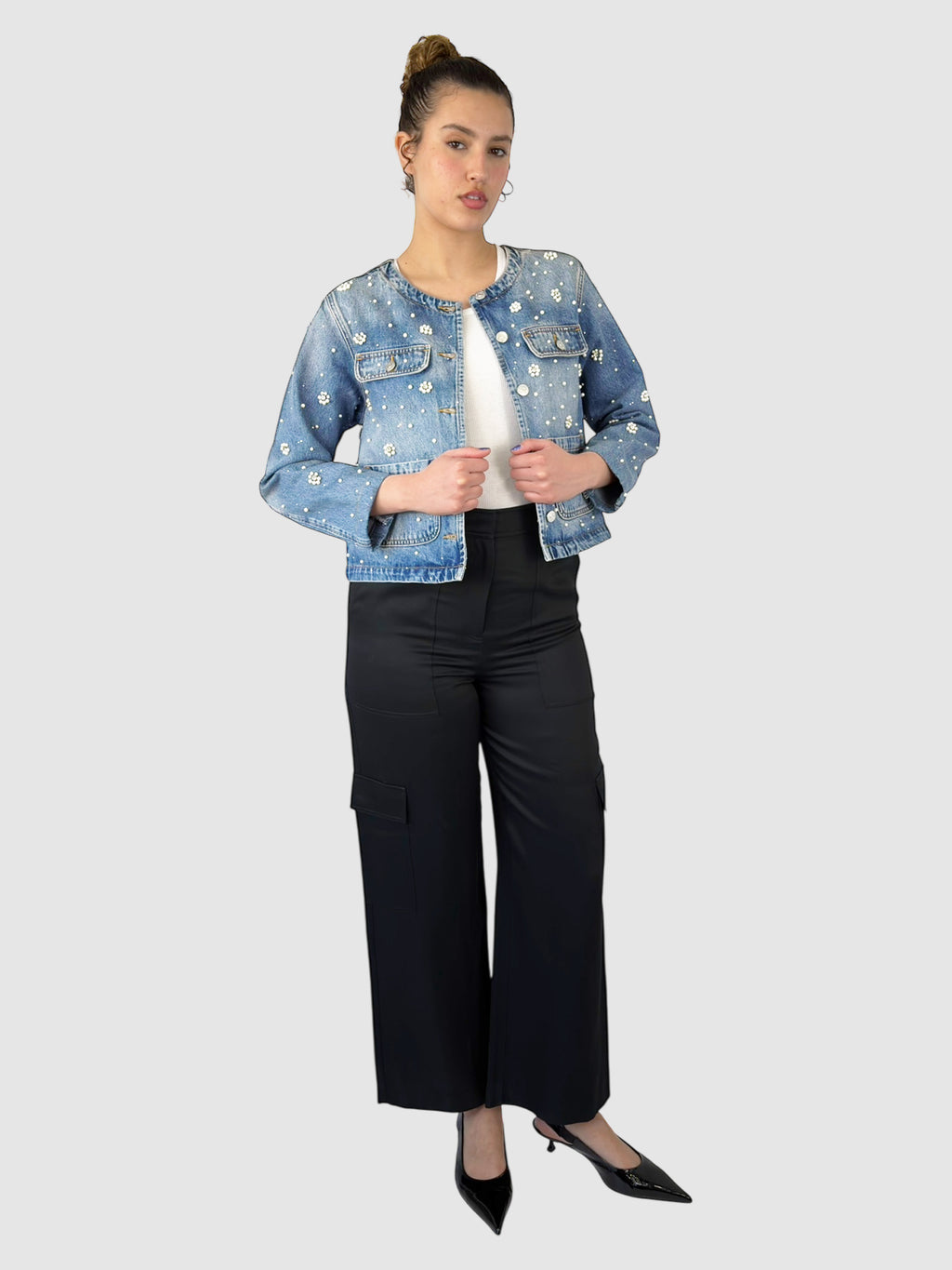 Embellished Denim Jacket