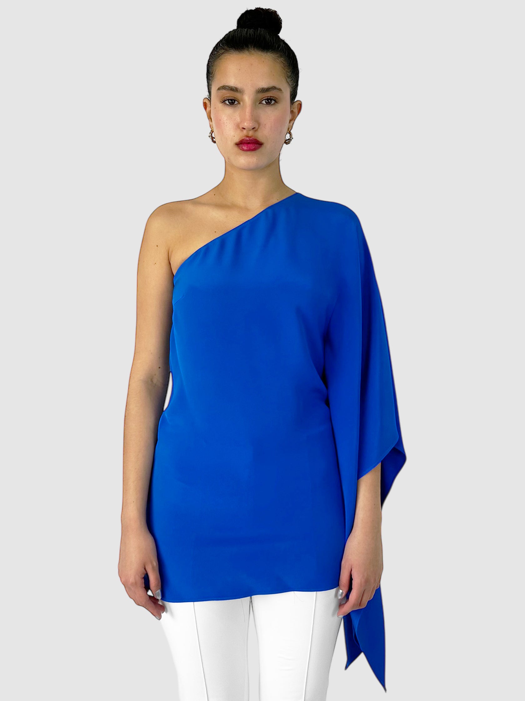 Silk Draped Top