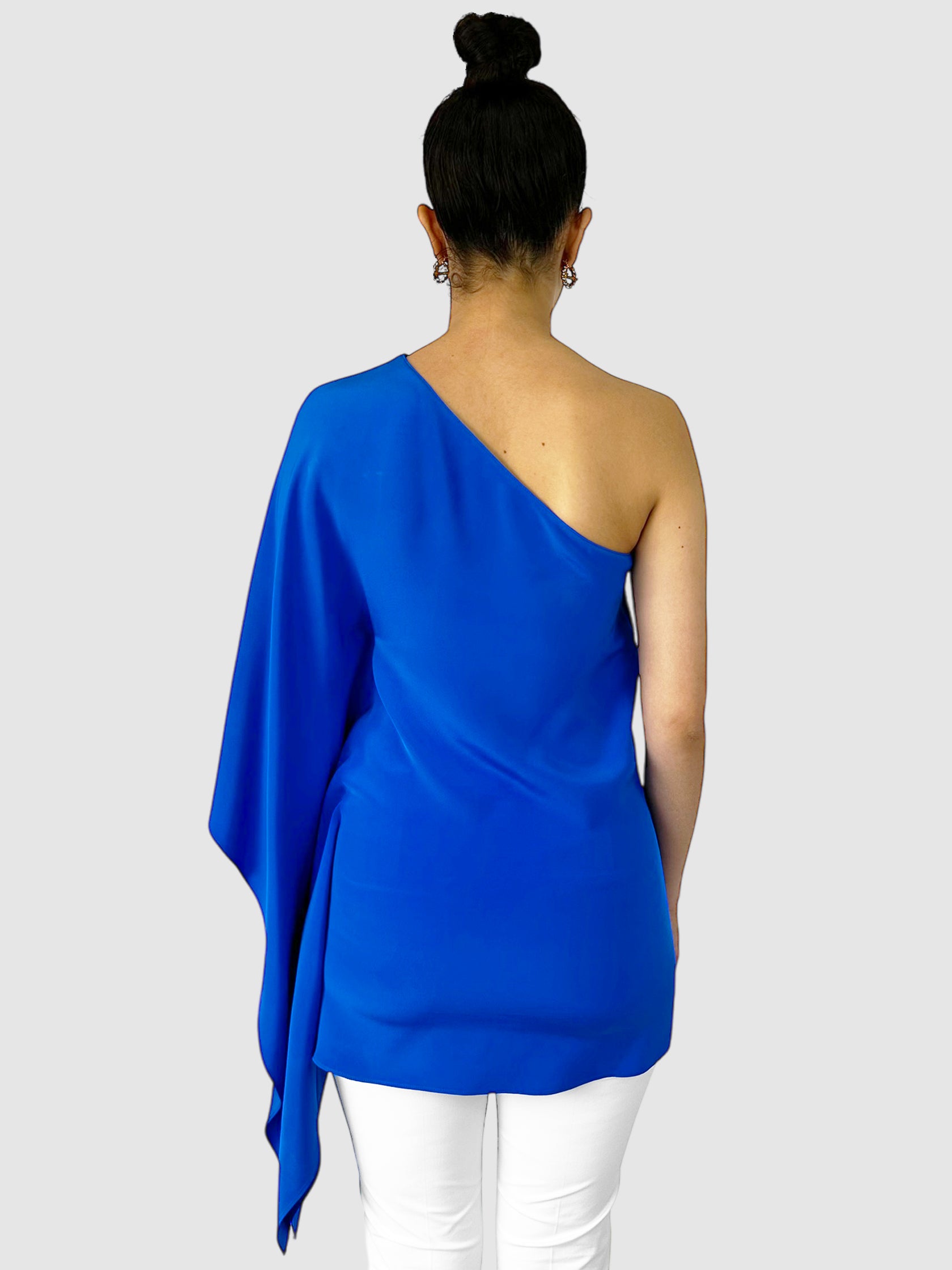 Silk Draped Top