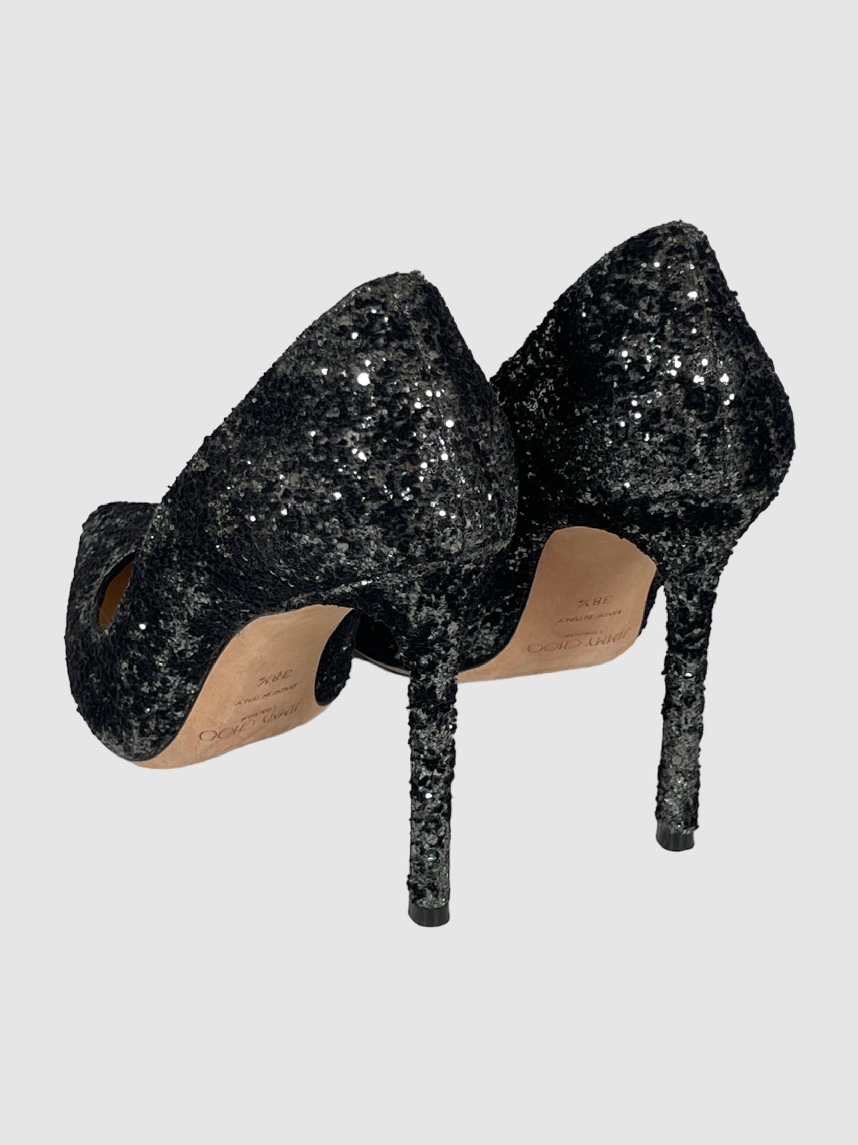 Glitter Accents Pumps - Size 38.5