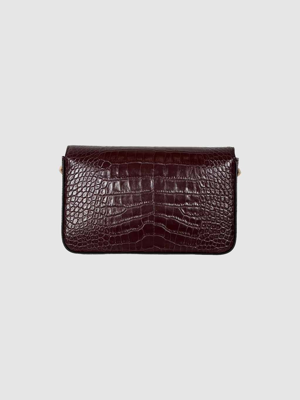 Jimmy Choo Embossed Leather Palace Crossbody Bag