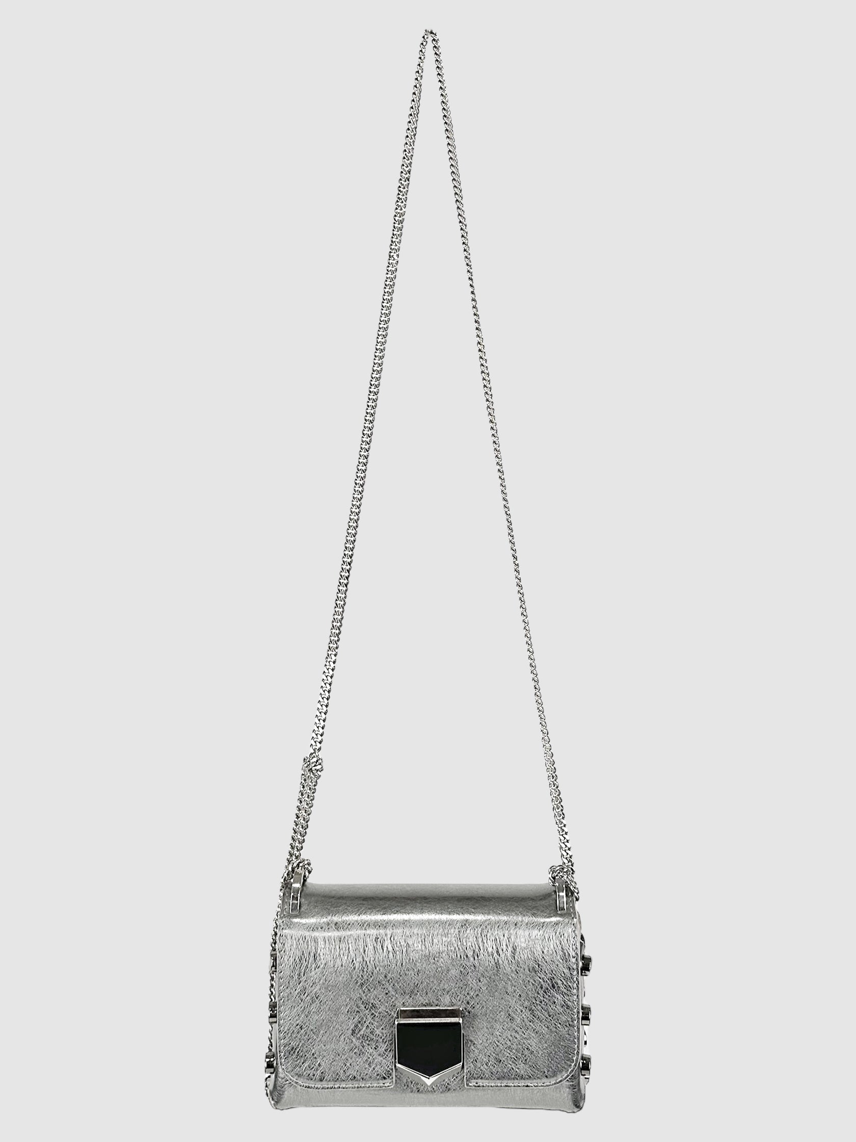 Metallic Lockett Bag