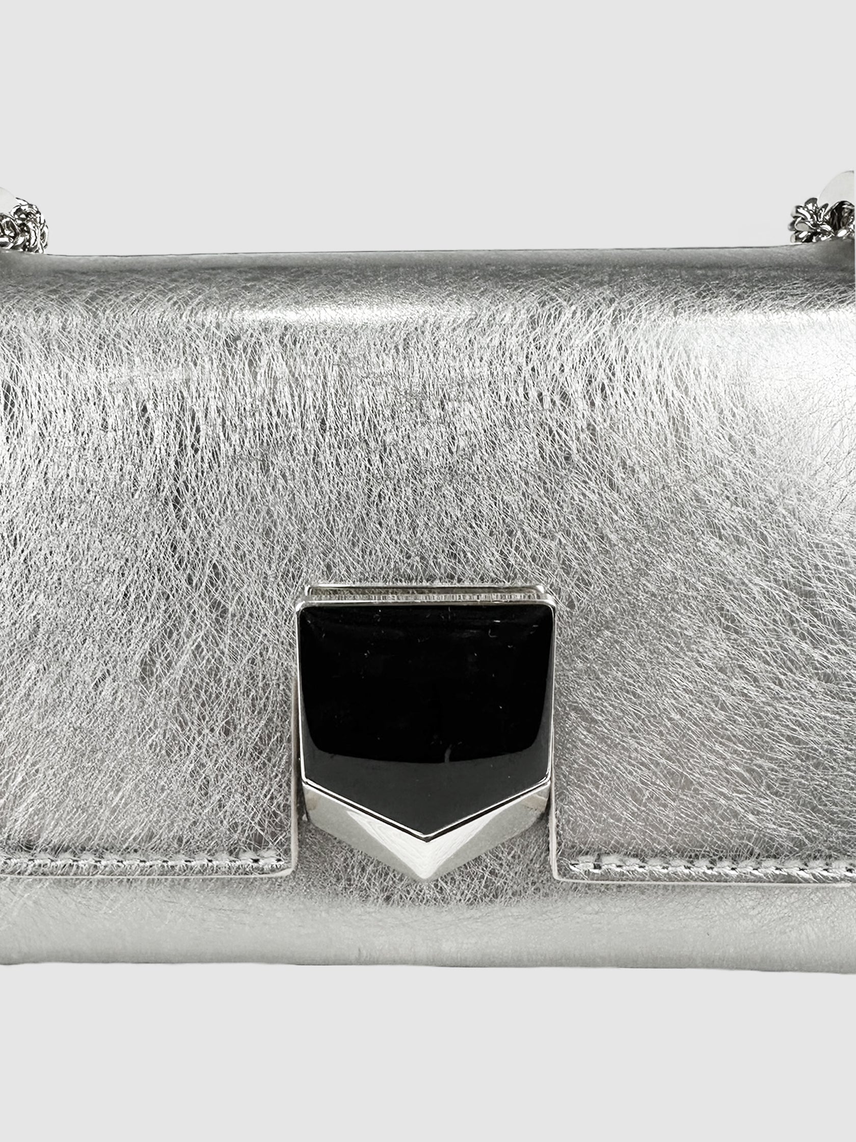 Metallic Lockett Bag
