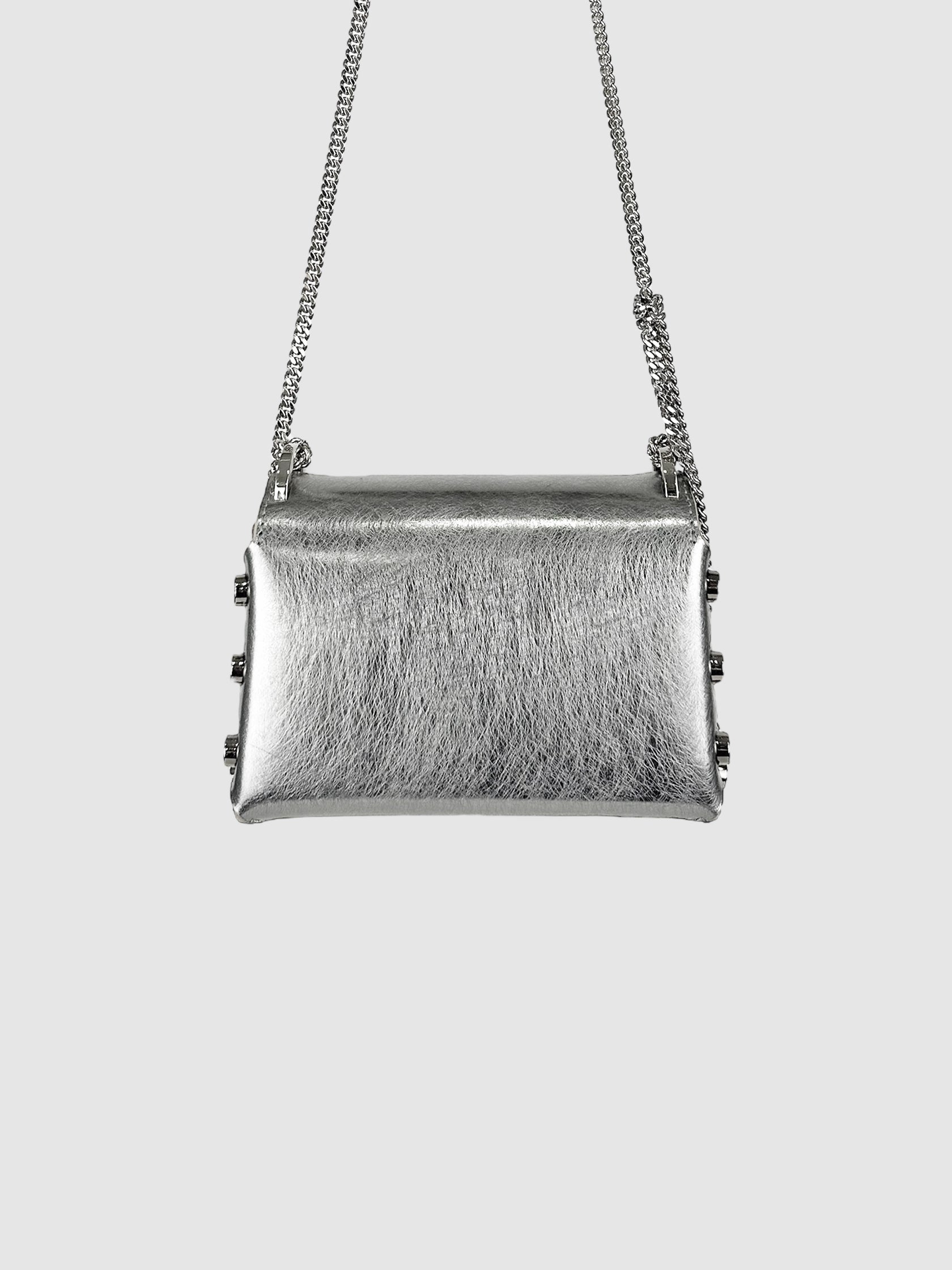 Metallic Lockett Bag