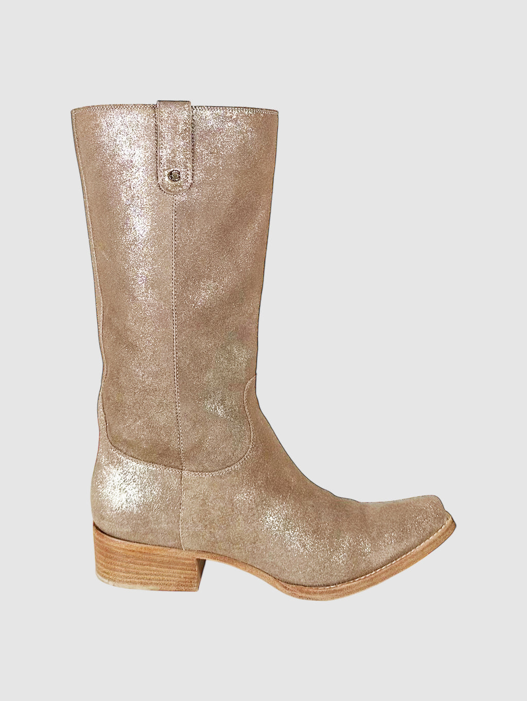 Metallic Cowboy Boots