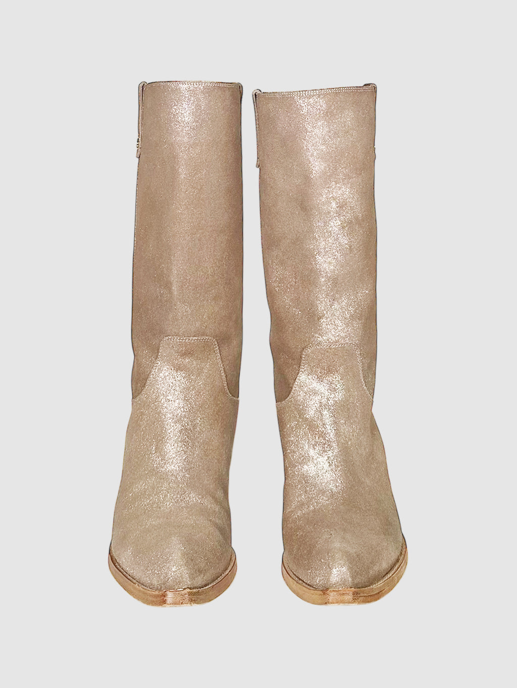 Metallic Cowboy Boots