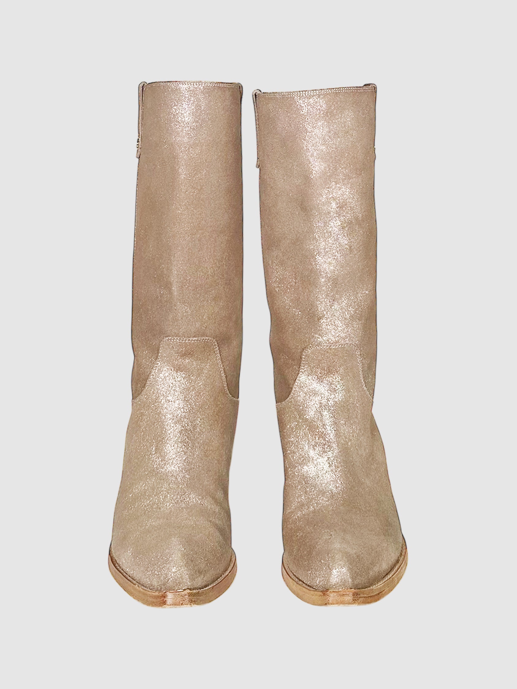 Metallic Cowboy Boots