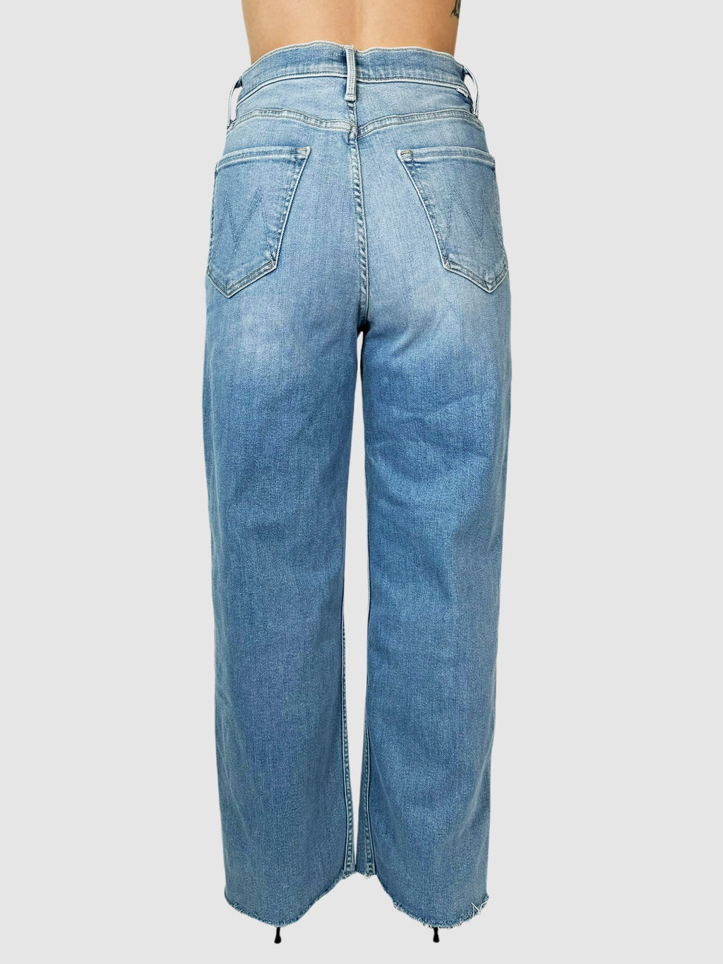 Spinner Ankle Fray Jeans - Size 28