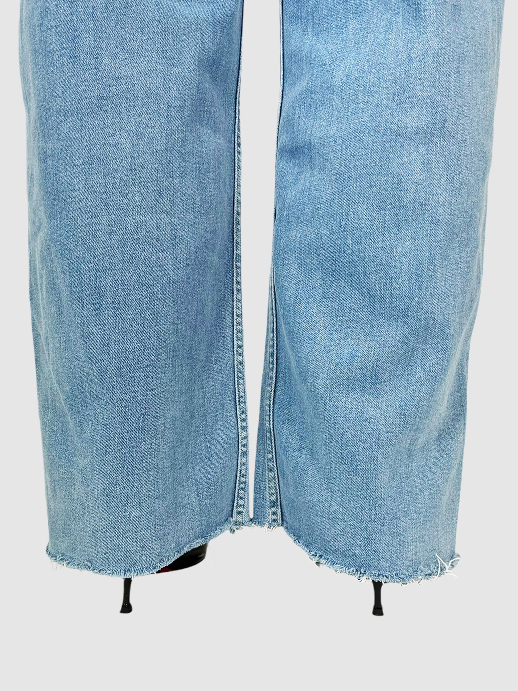 Spinner Ankle Fray Jeans - Size 28