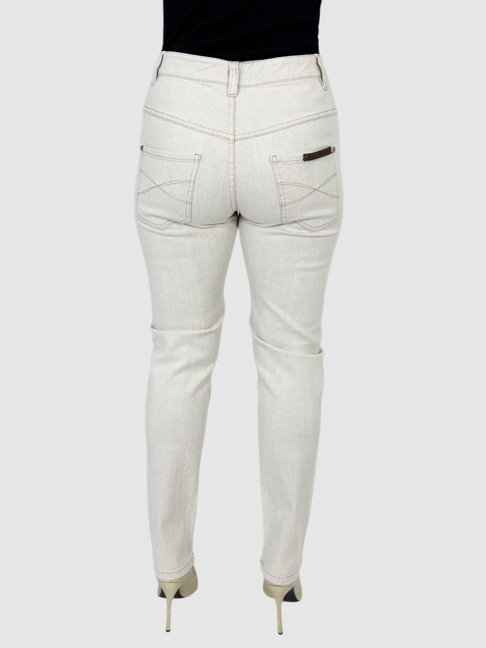 Tapered High-Rise Jeans