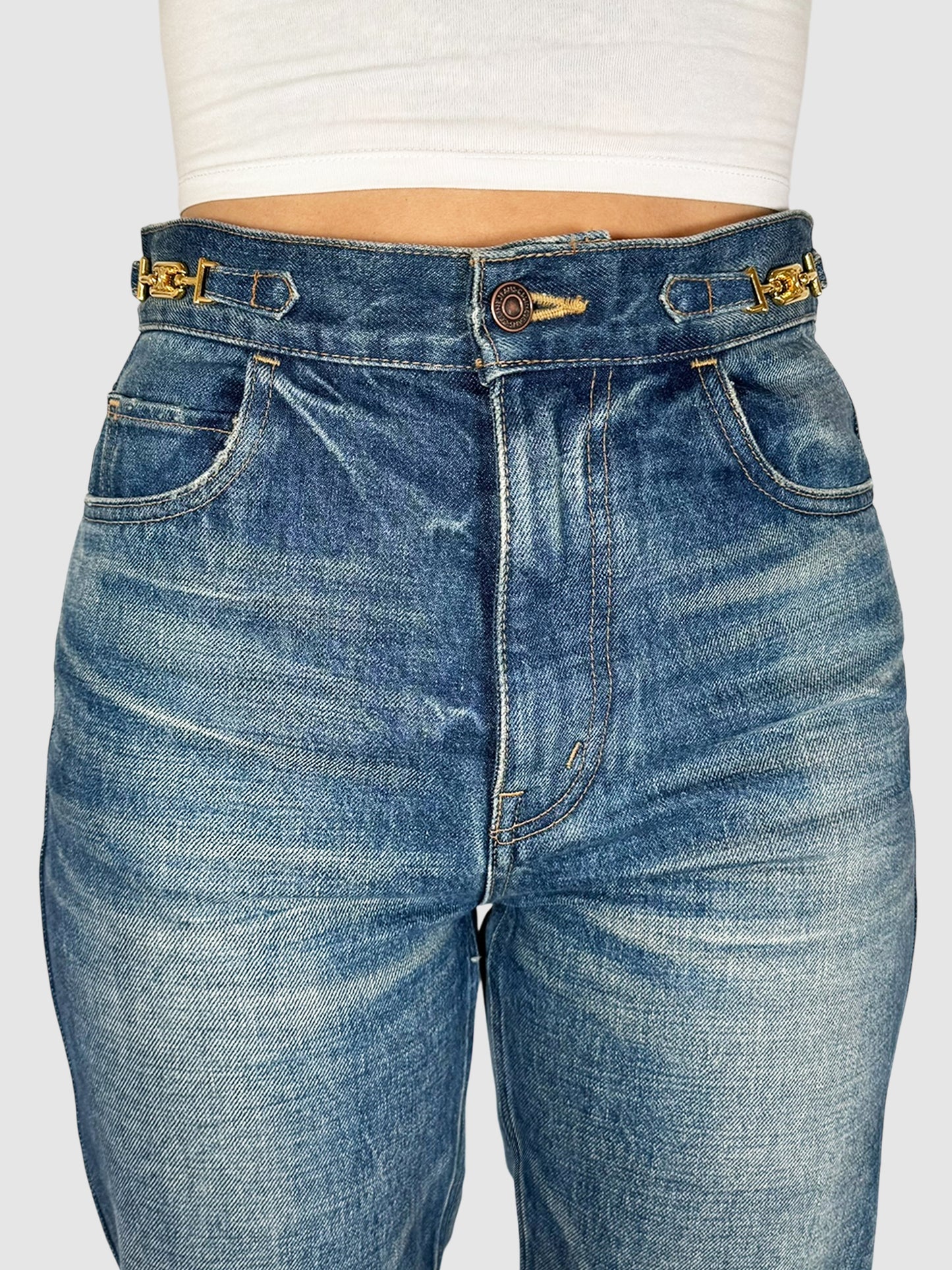Triomphe Chain Jeans