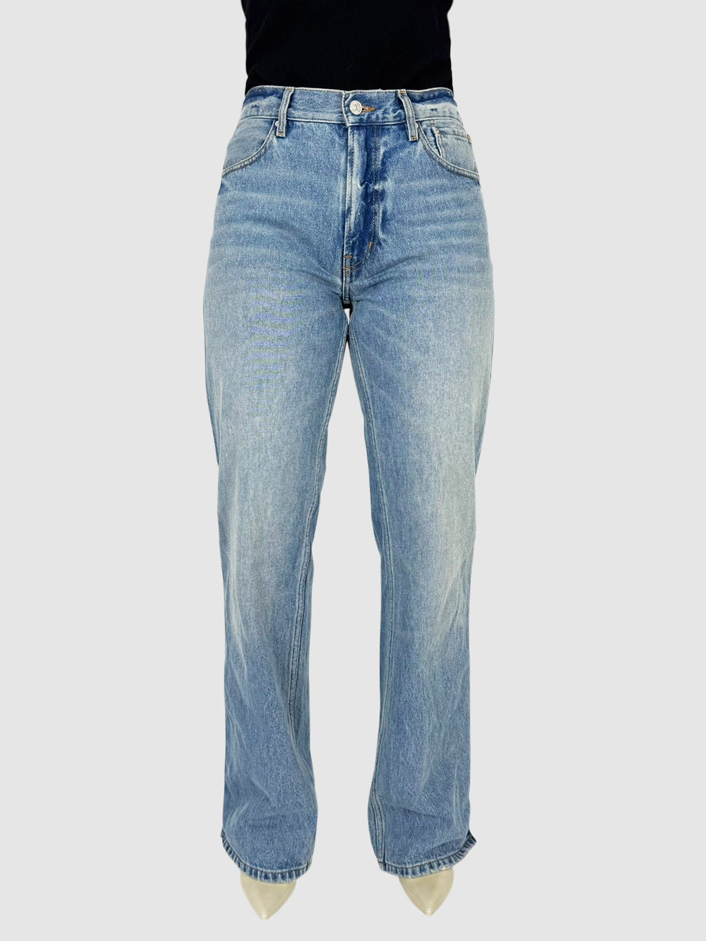 Side Zip Jeans