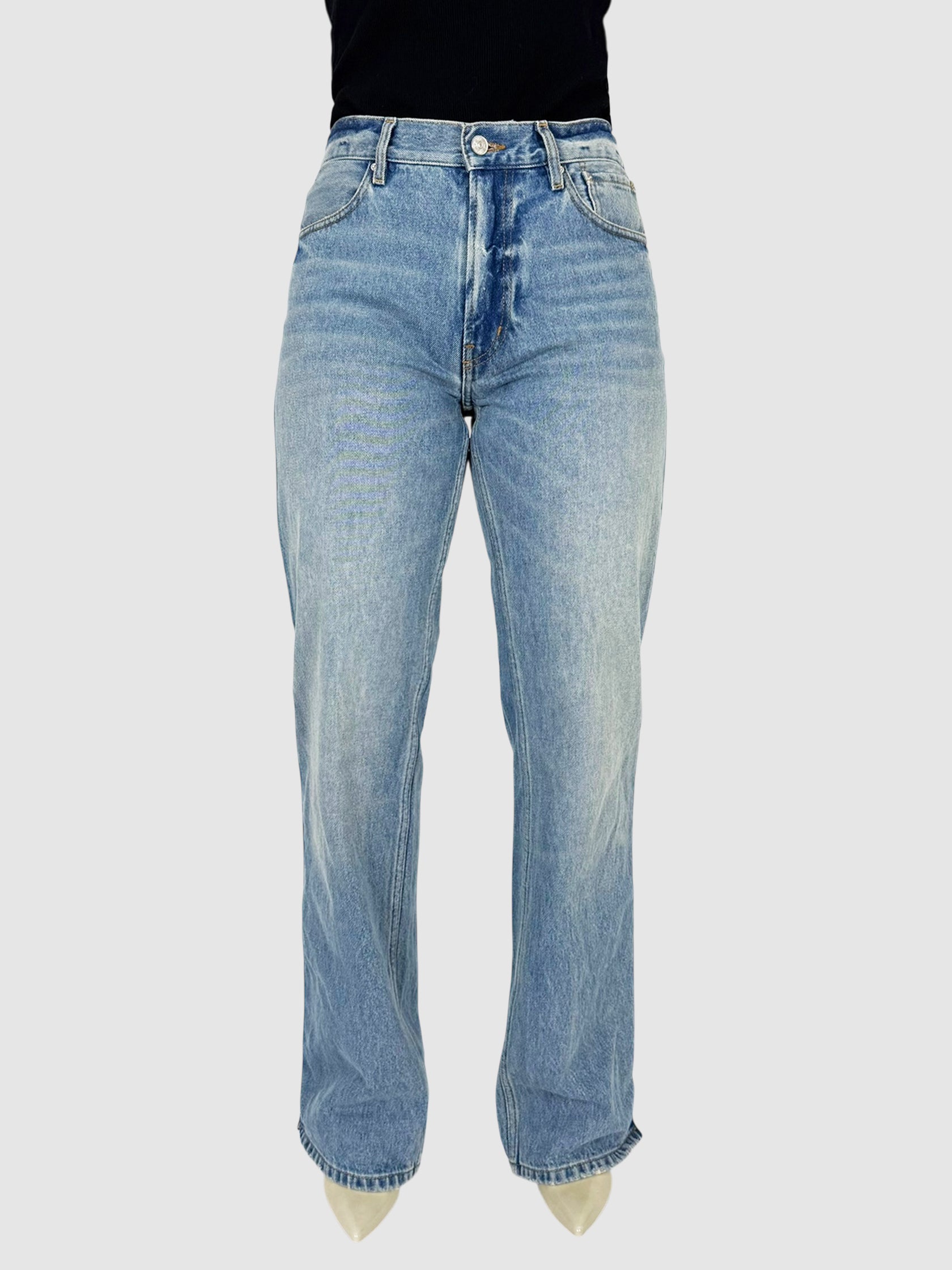 Side Zip Jeans