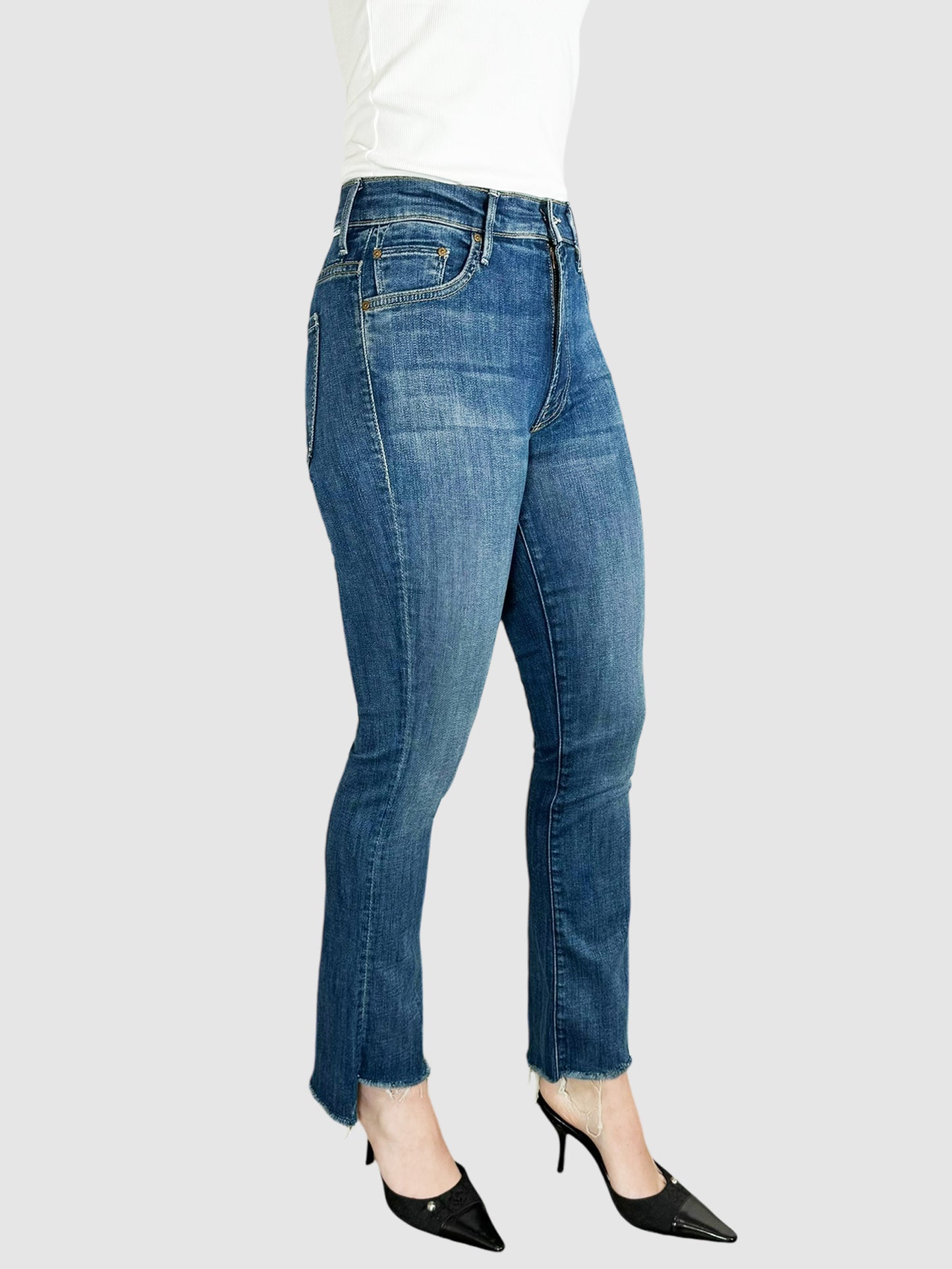 The Insider Crop Step Fray Jeans - Size 26