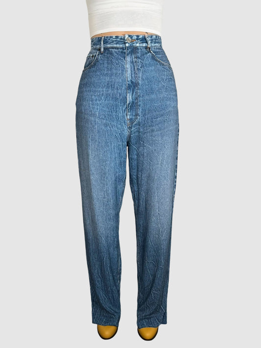 Denim-Look Pants