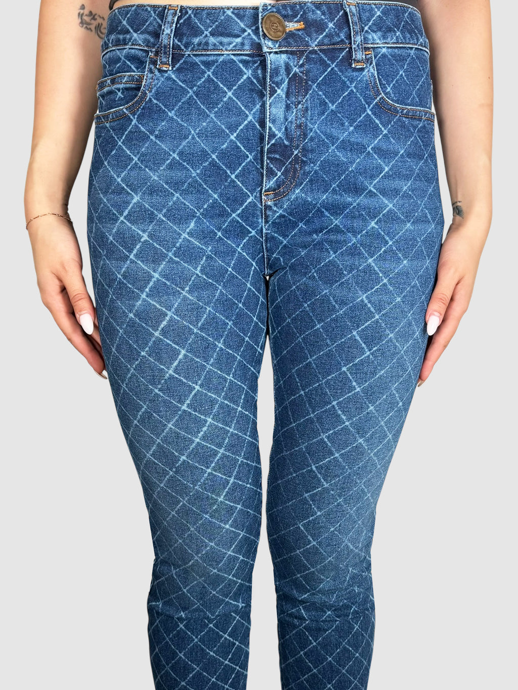 2017 Quilt Print Jeans