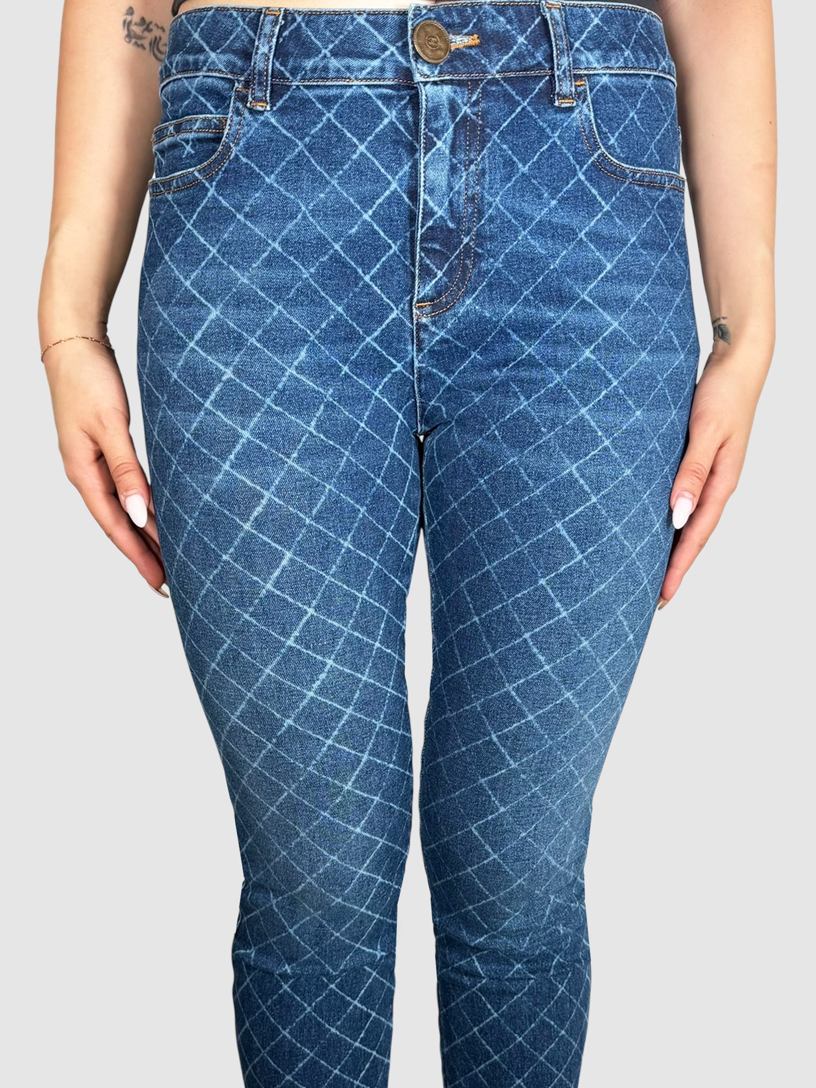 2017 Quilt Print Jeans