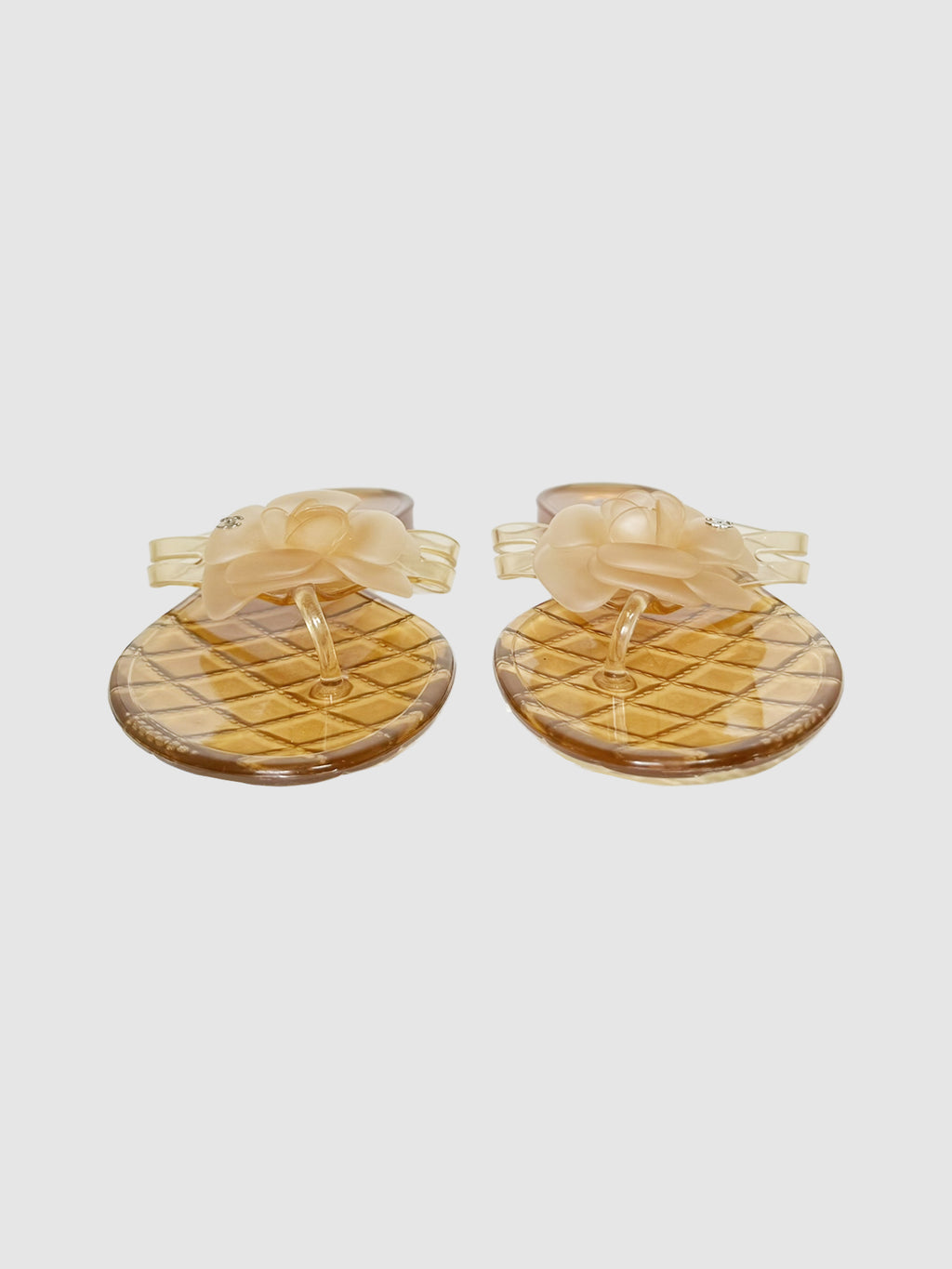 Jelly Camellia Thong Sandals - Size 41