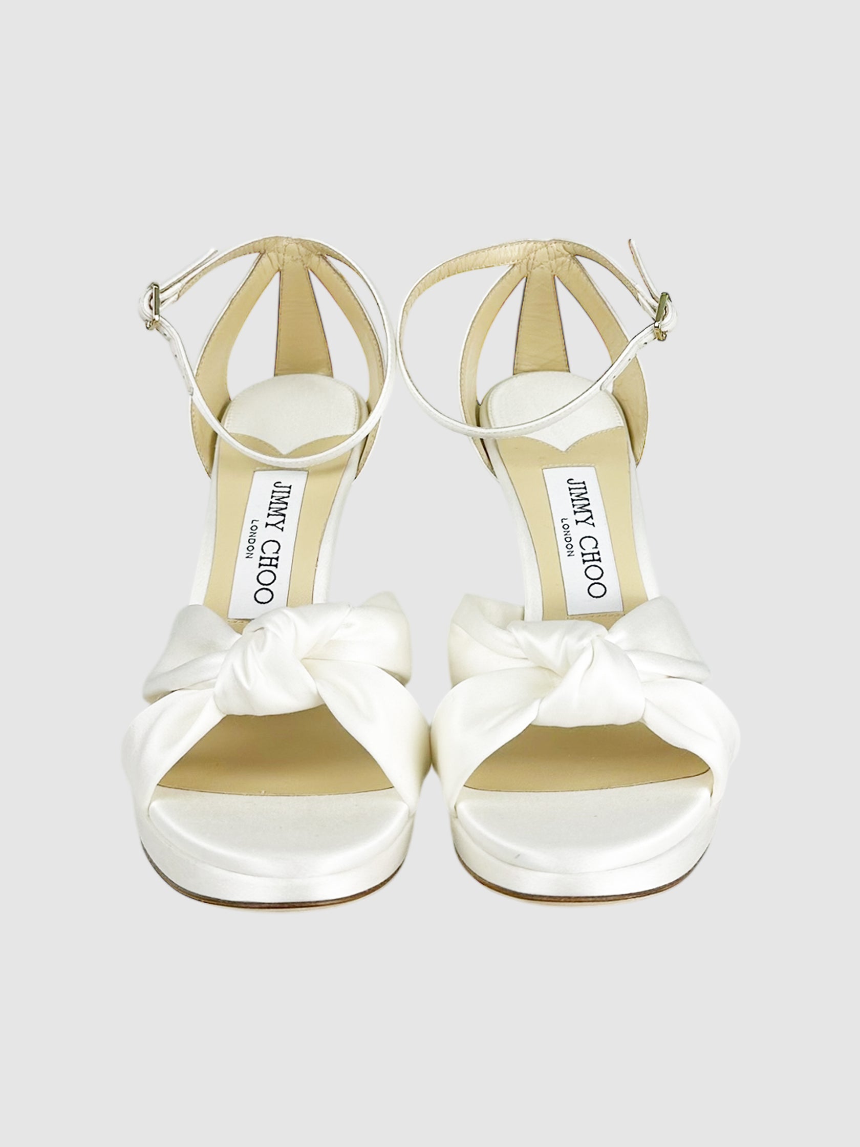 Satin Rosie Pumps - Size 37