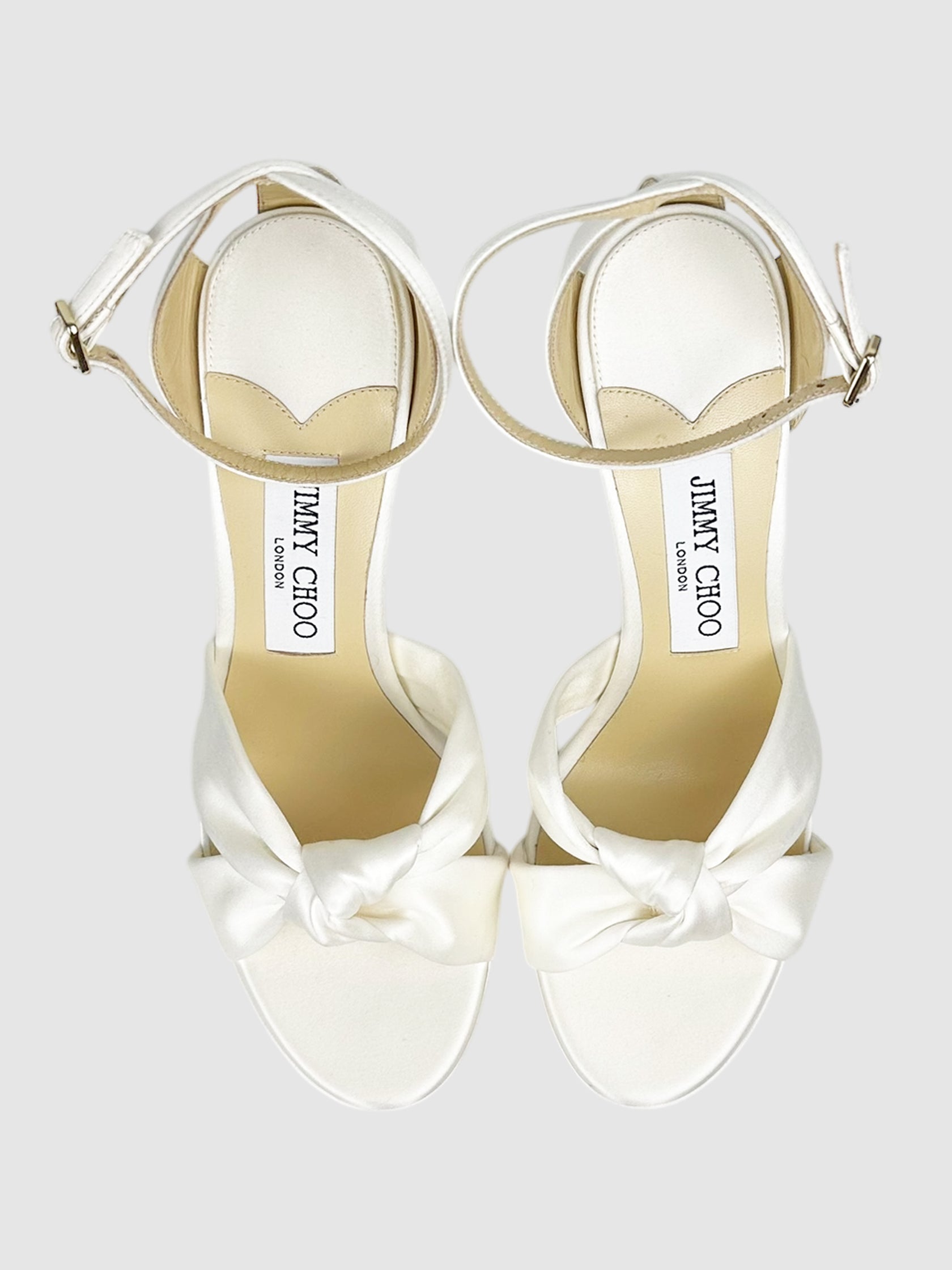 Satin Rosie Pumps - Size 37