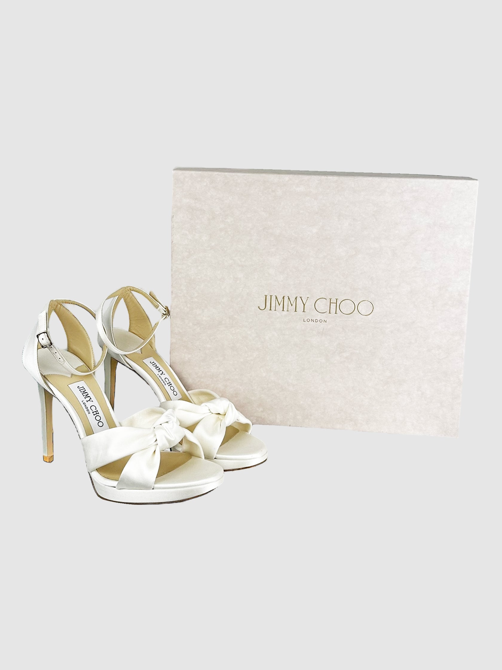 Satin Rosie Pumps - Size 37