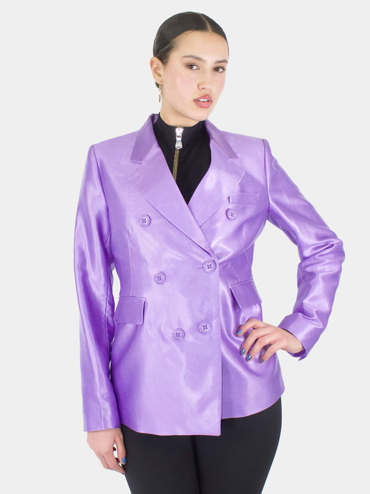 Shiny Coolness Blazer Jacket - Size 4