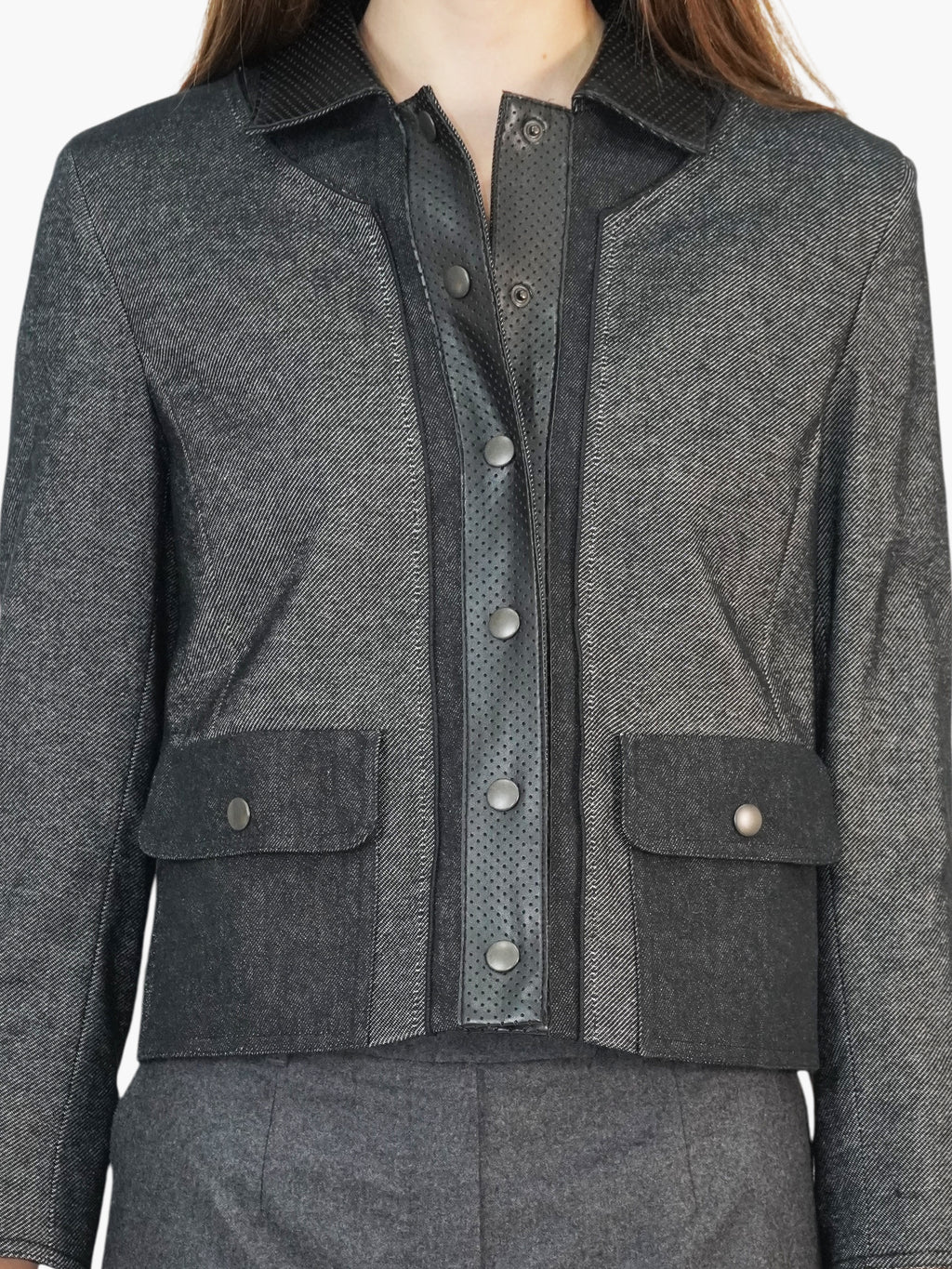 Cropped Denim Jacket