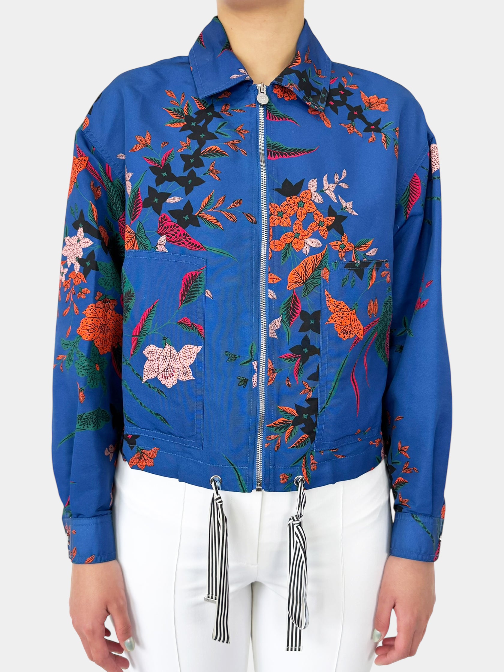 Floral Bomber Jacket