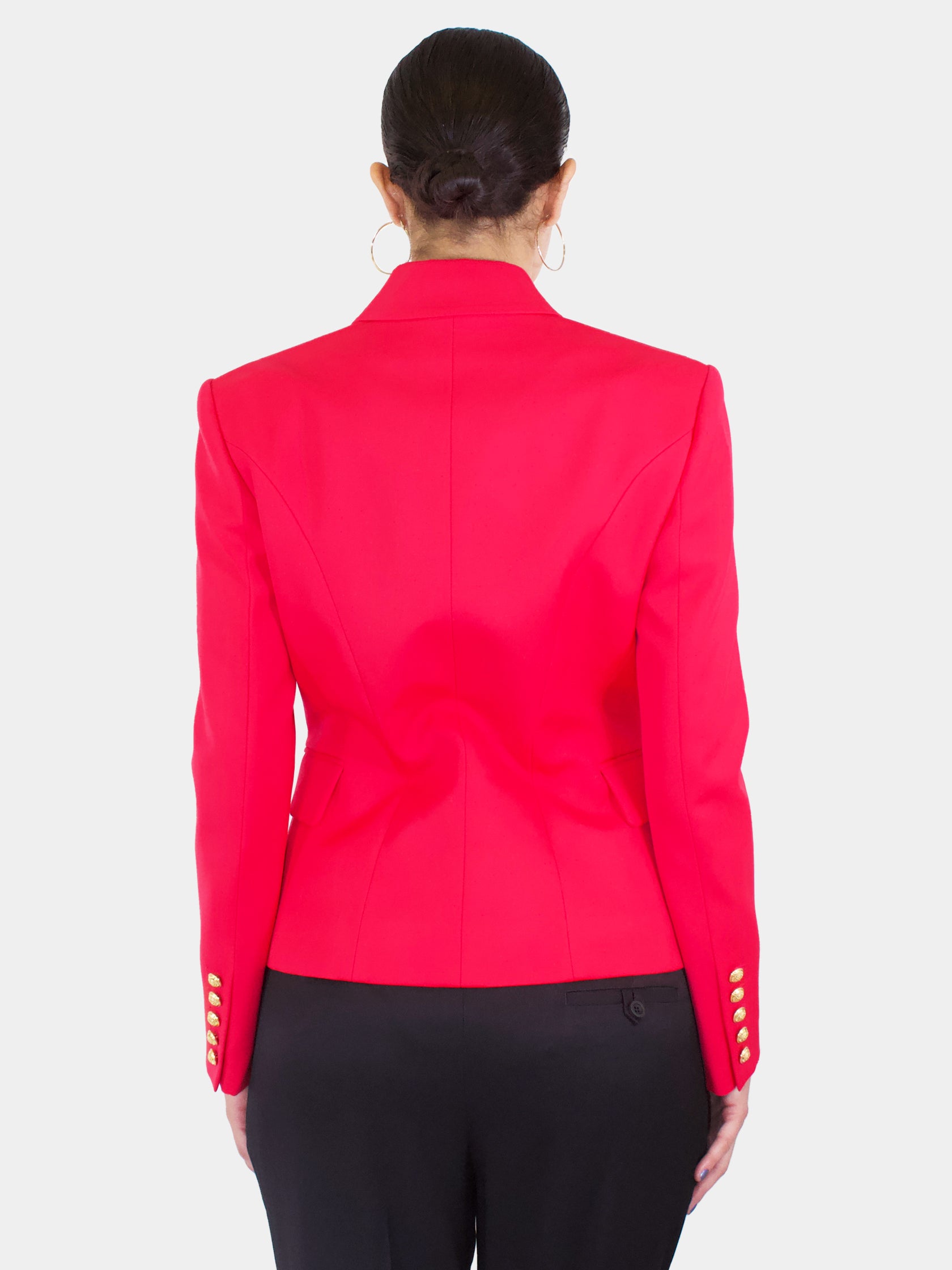 Double-Breasted Wool Blazer