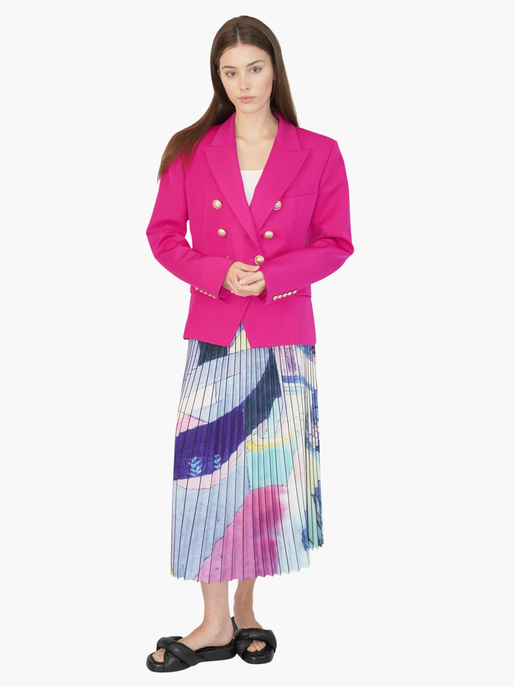 Double-Breasted Blazer