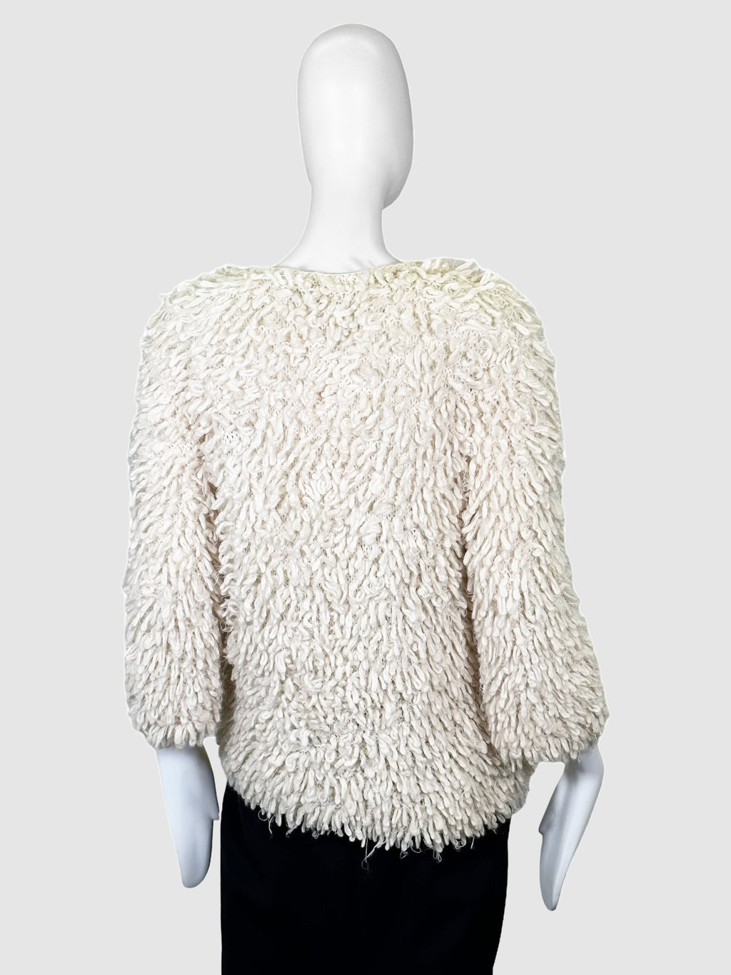 Oscar De La Renta Shaggy Cardigan - Size S