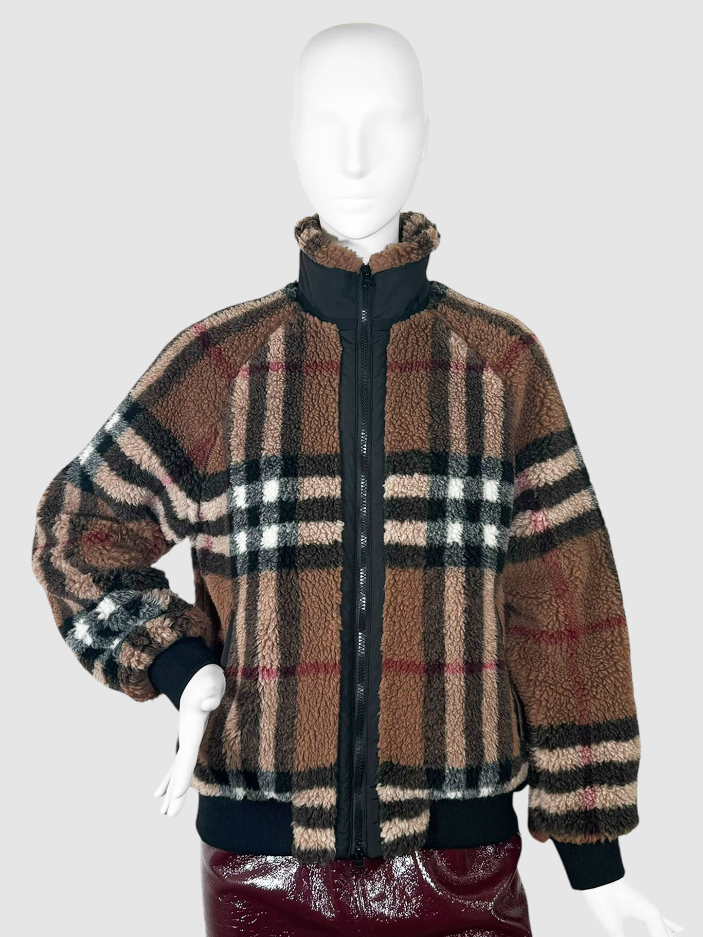 Lambeth Check Teddy Jacket - Size 4