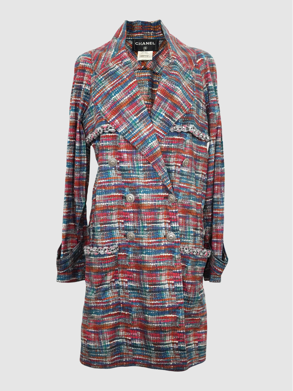 2014 Tweed Trench Coat