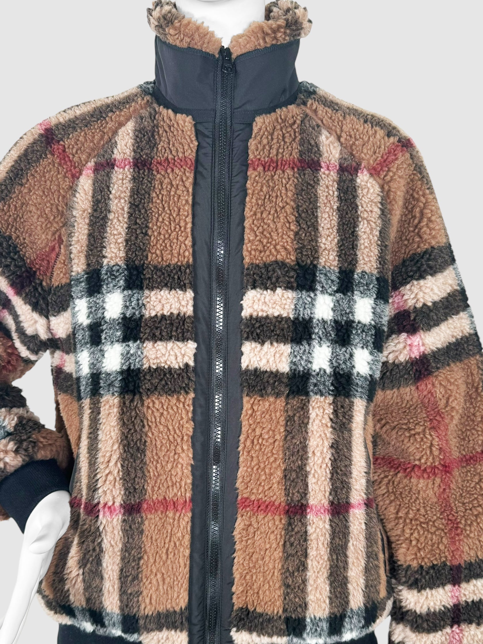 Lambeth Check Teddy Jacket - Size 4