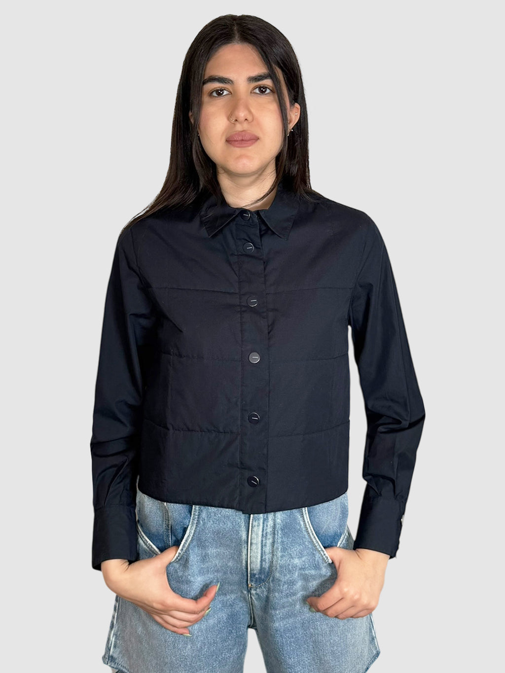 2014 Quilted Button-Up Jacket