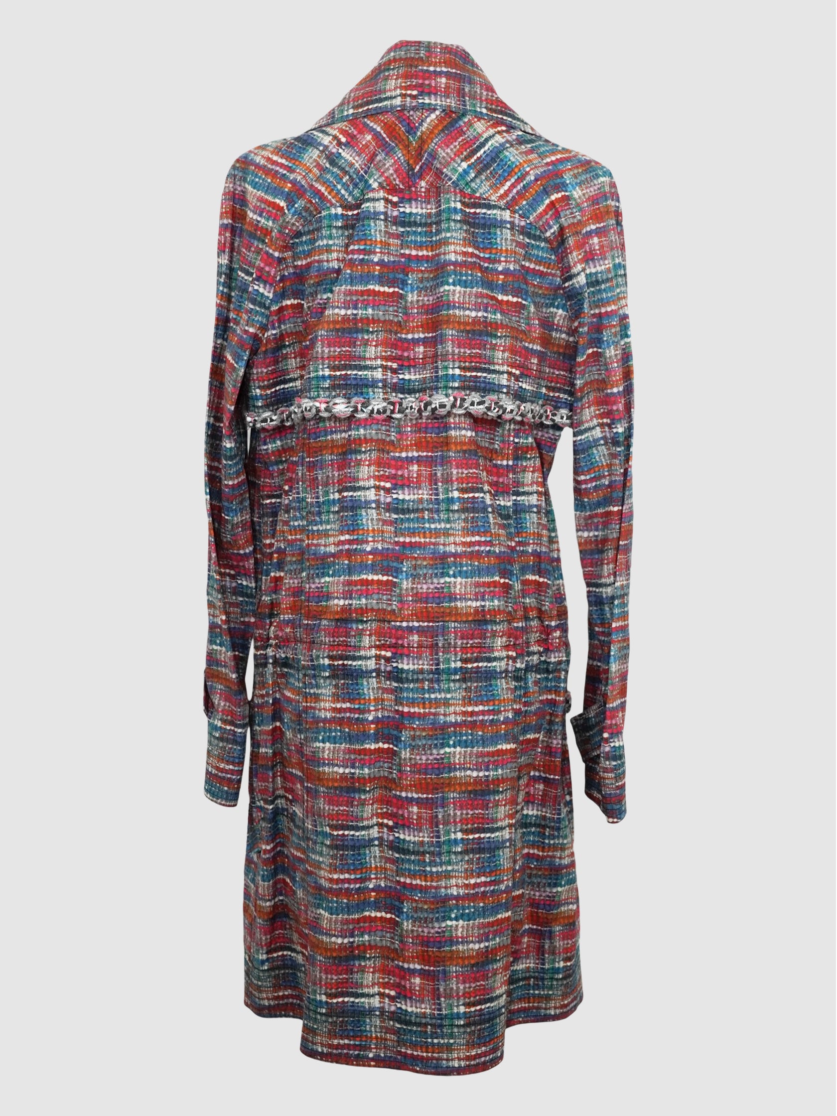 2014 Tweed Trench Coat
