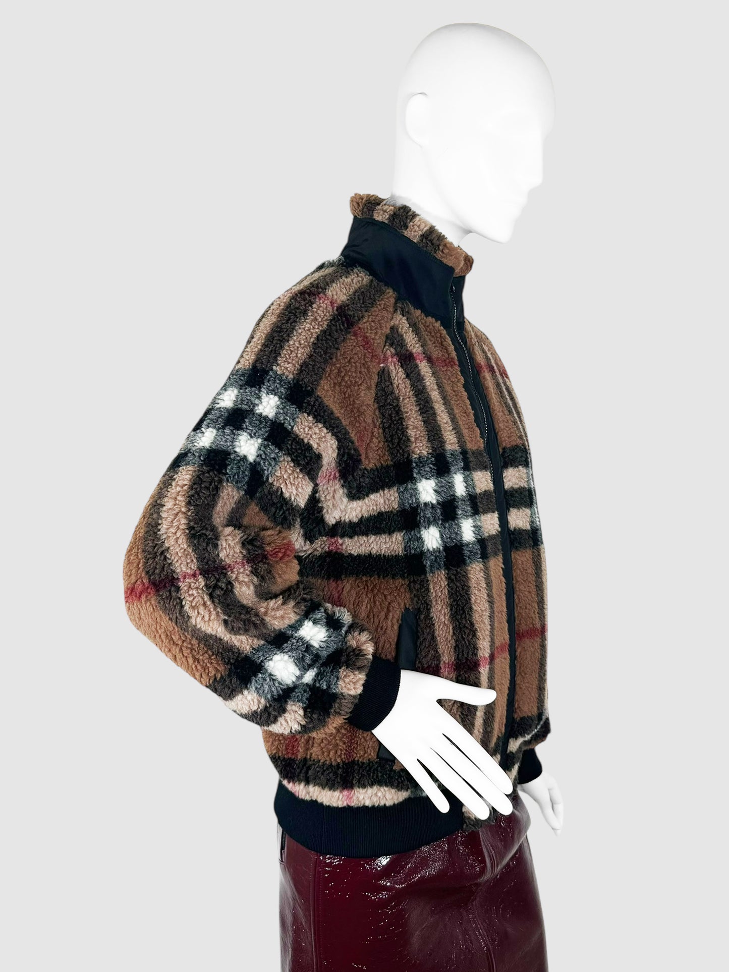 Lambeth Check Teddy Jacket - Size 4