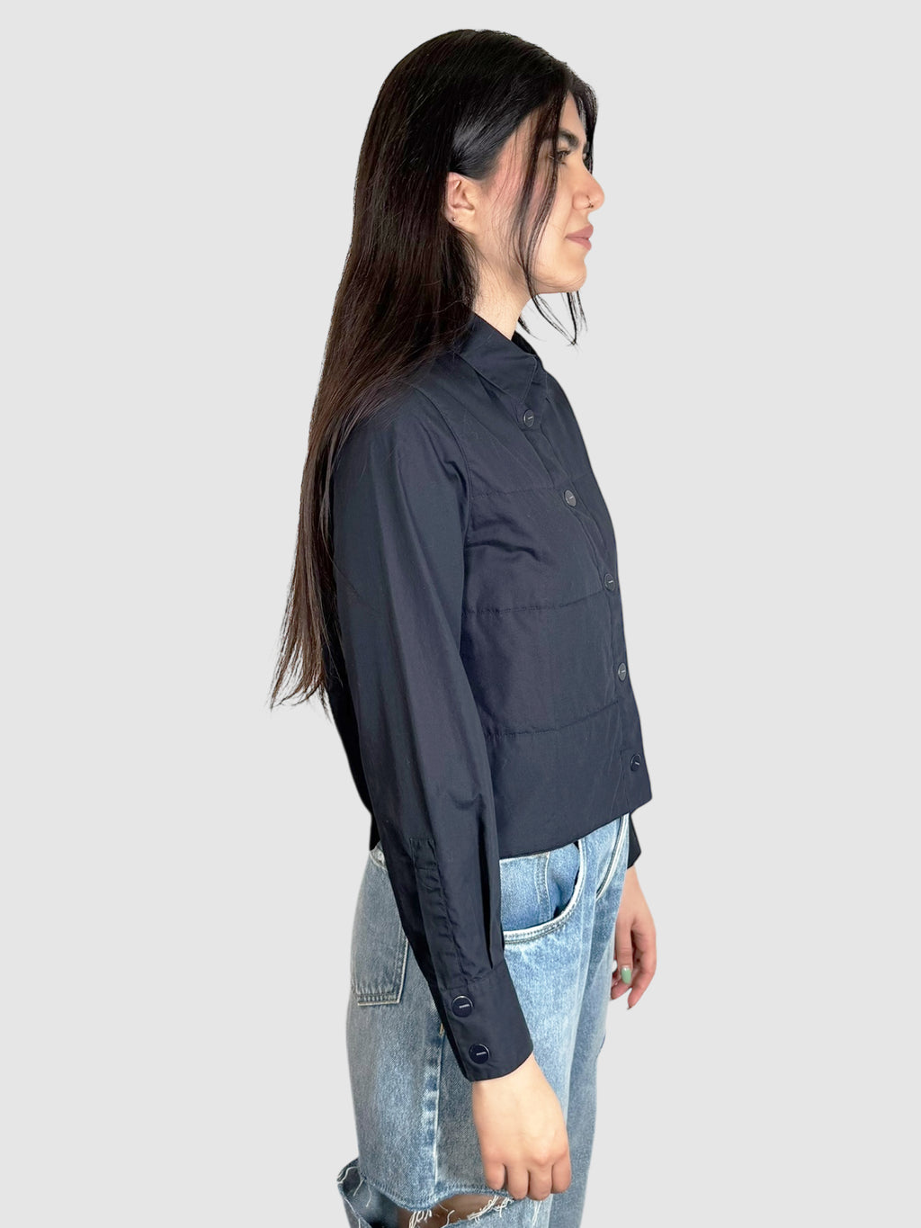 2014 Quilted Button-Up Jacket