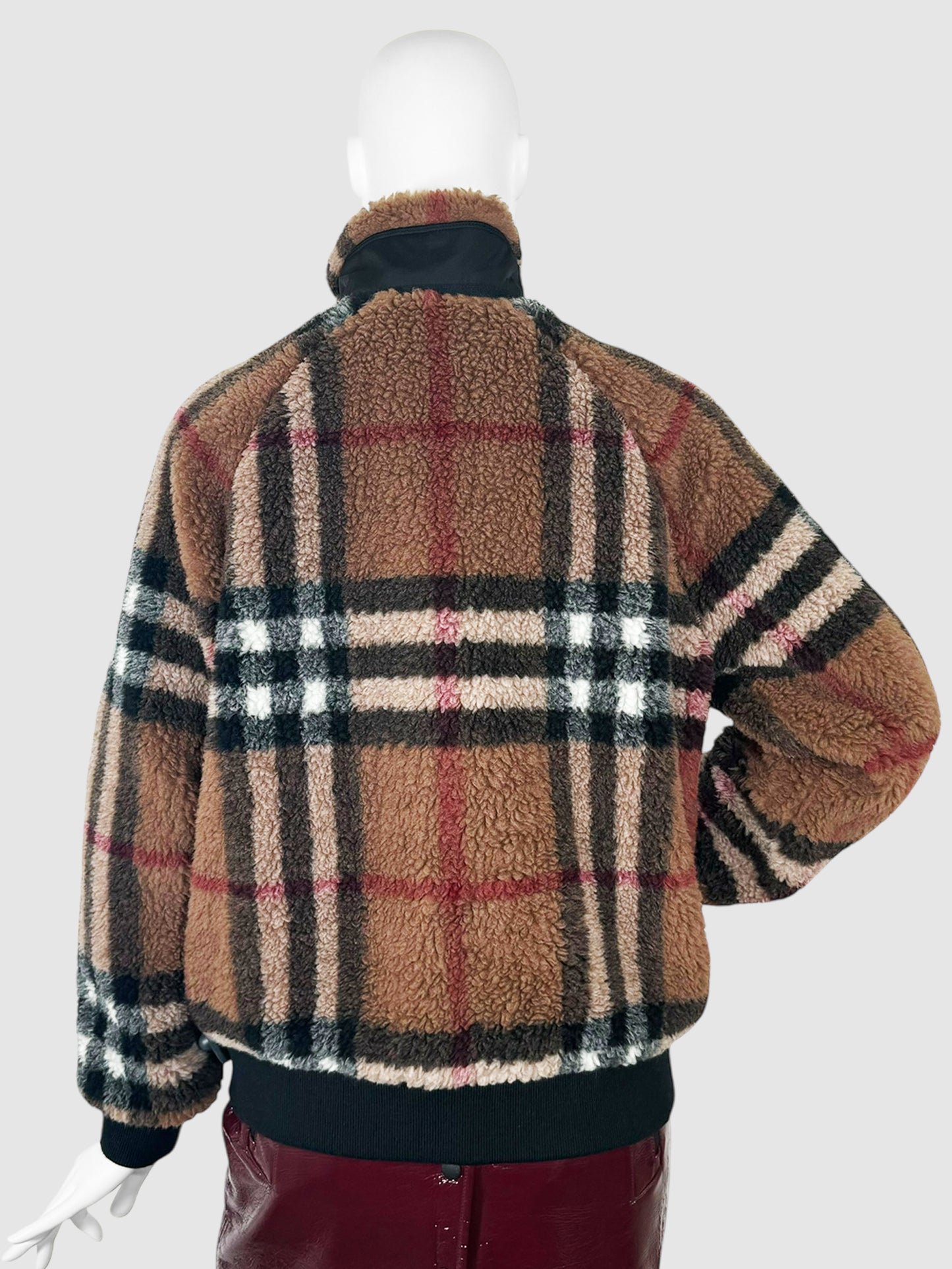 Lambeth Check Teddy Jacket - Size 4