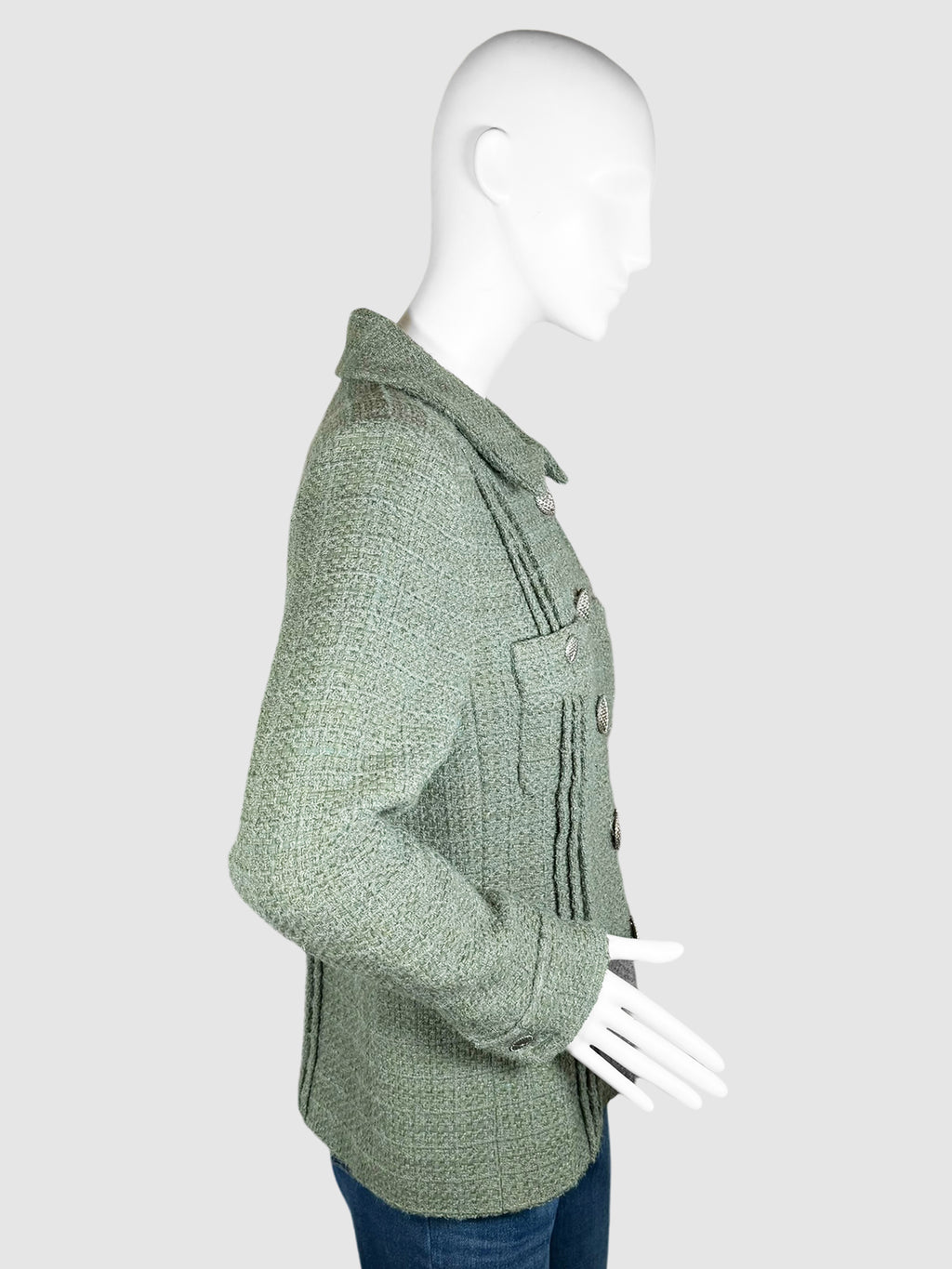 2017 Tweed Zip-Up Jacket