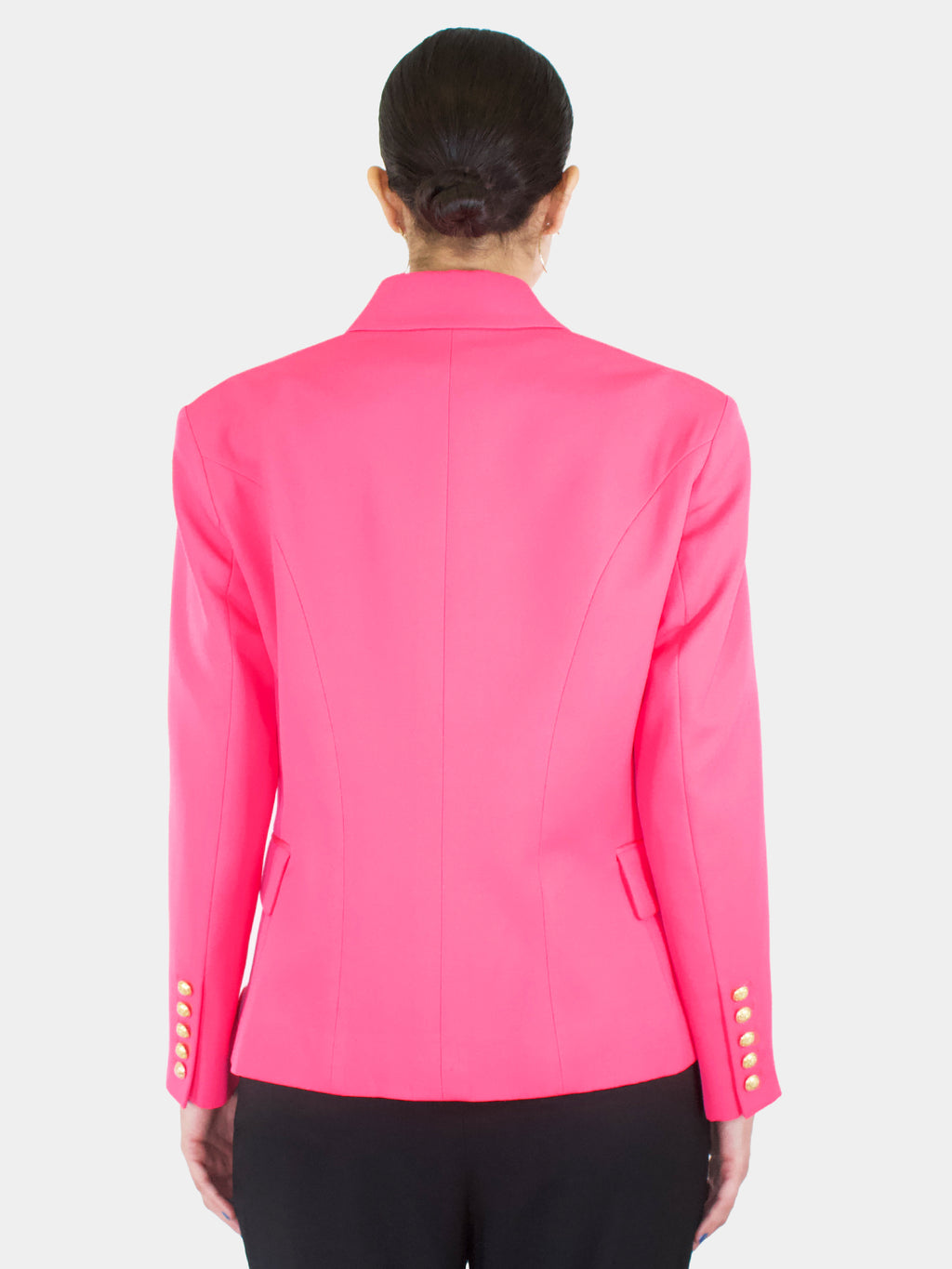 Short Double-Breasted Blazer