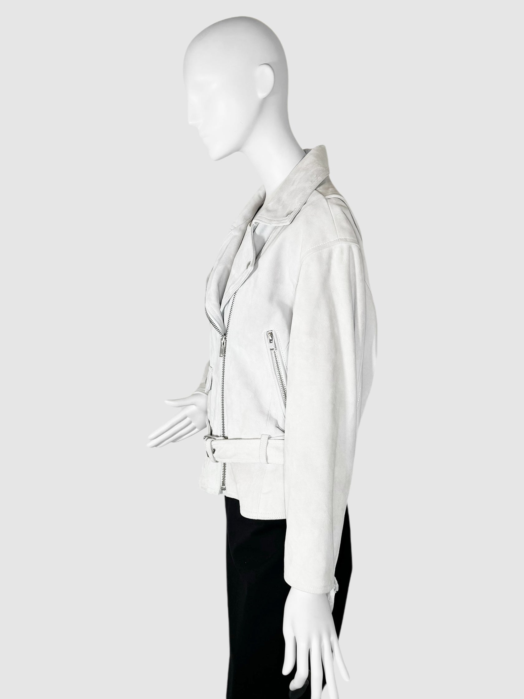 Tigao Suede Moto Jacket - Size 40