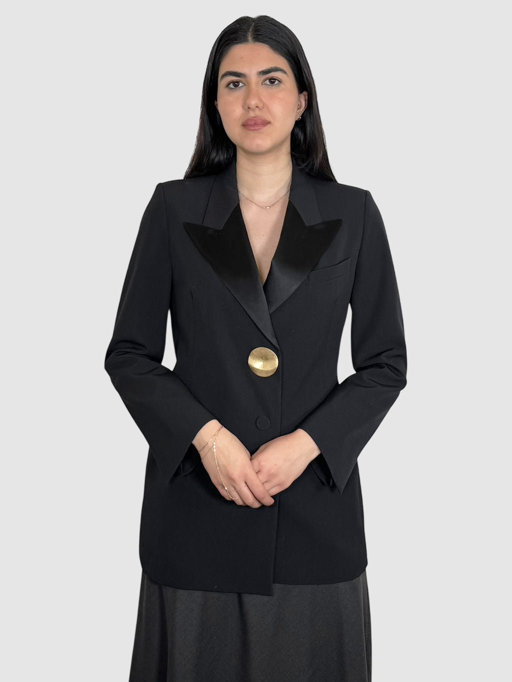 Bowy Embellished Blazer