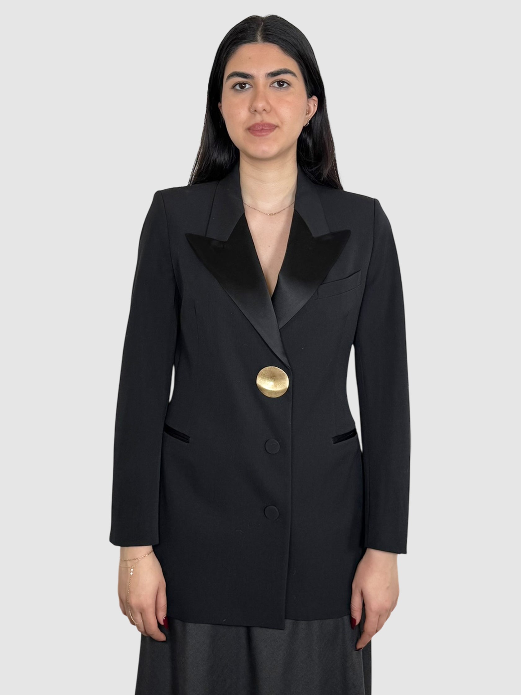 Bowy Embellished Blazer