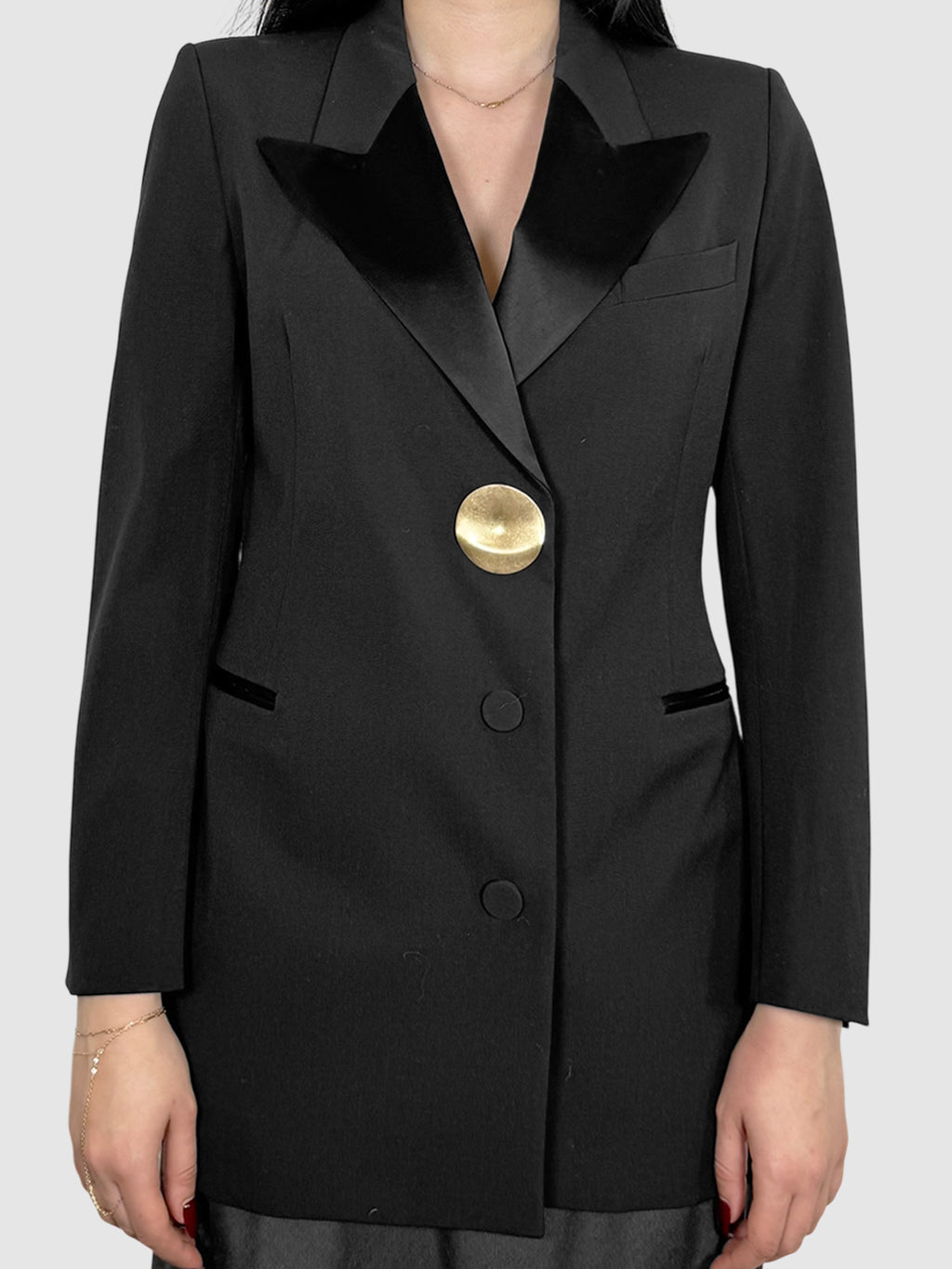 Bowy Embellished Blazer