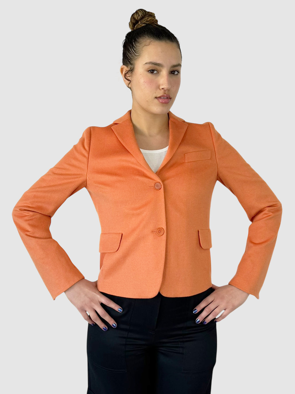 Wool Angora Blazer