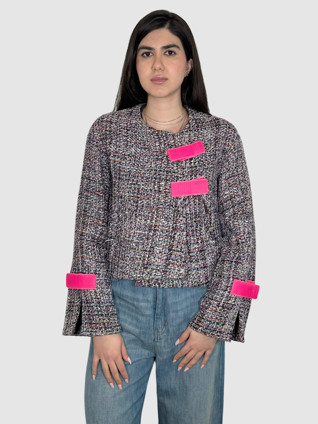 2017 Tweed Velcro Jacket